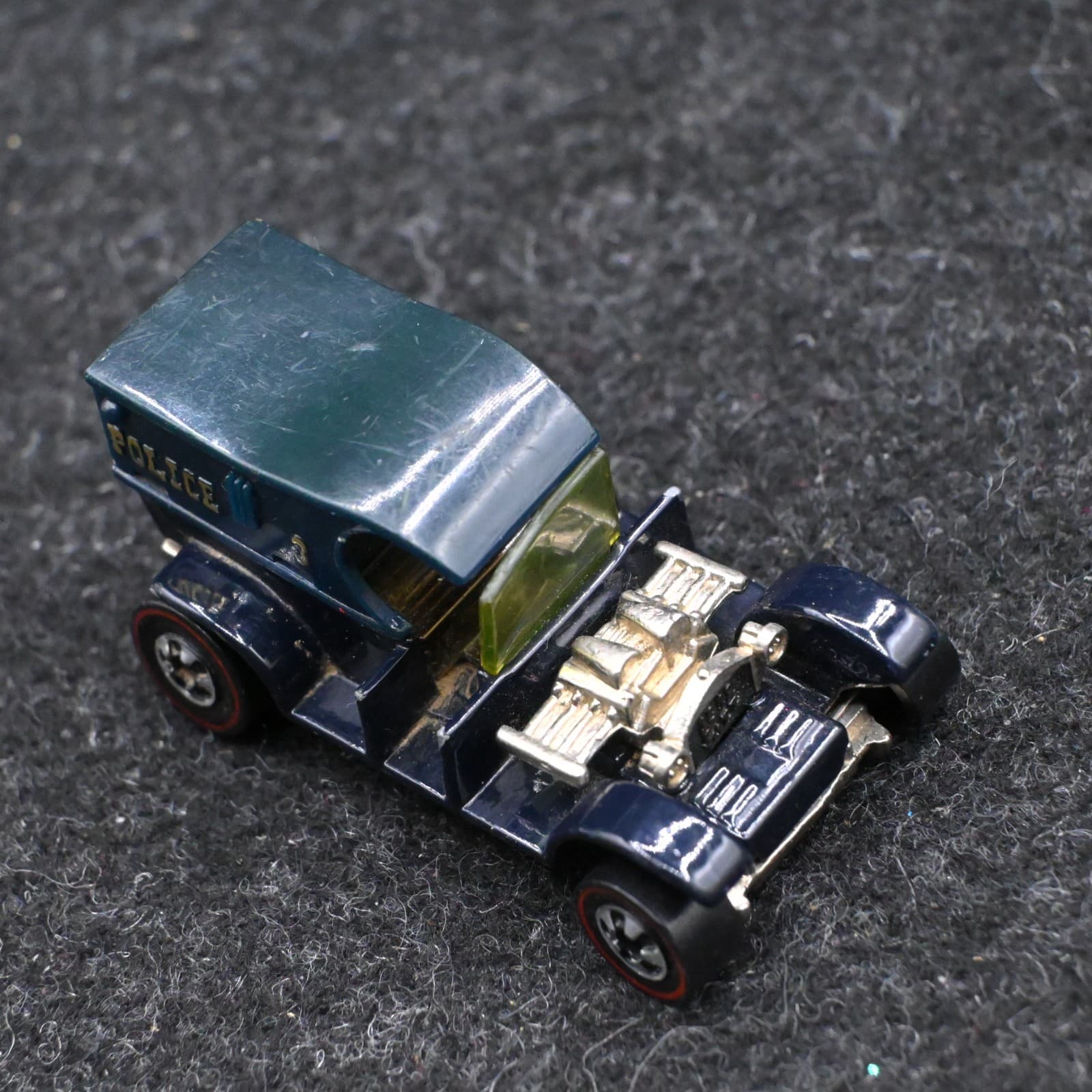 Hot Wheels 25th Anniversary Police Paddy Wagon 1969 Red Line - Thumbnail 5