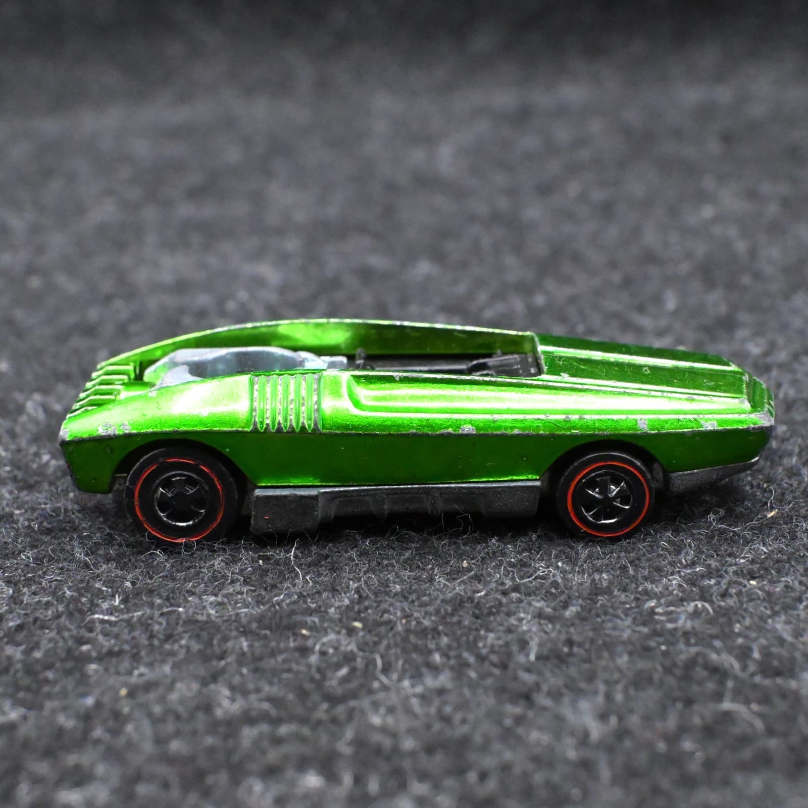 Vintage Original Aqua Whip Creamer Redline Hotwheel Diecast Car - Thumbnail 3