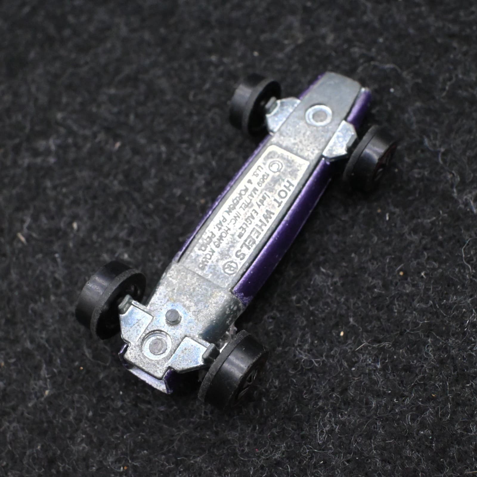 Vintage Hot Wheels 1969 Redline Purple Indy Eagle Hong Kong MISSING PARTS - Thumbnail 6