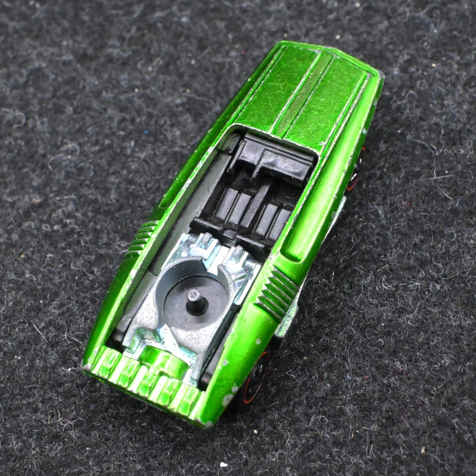 Vintage Original Aqua Whip Creamer Redline Hotwheel Diecast Car - Thumbnail 6