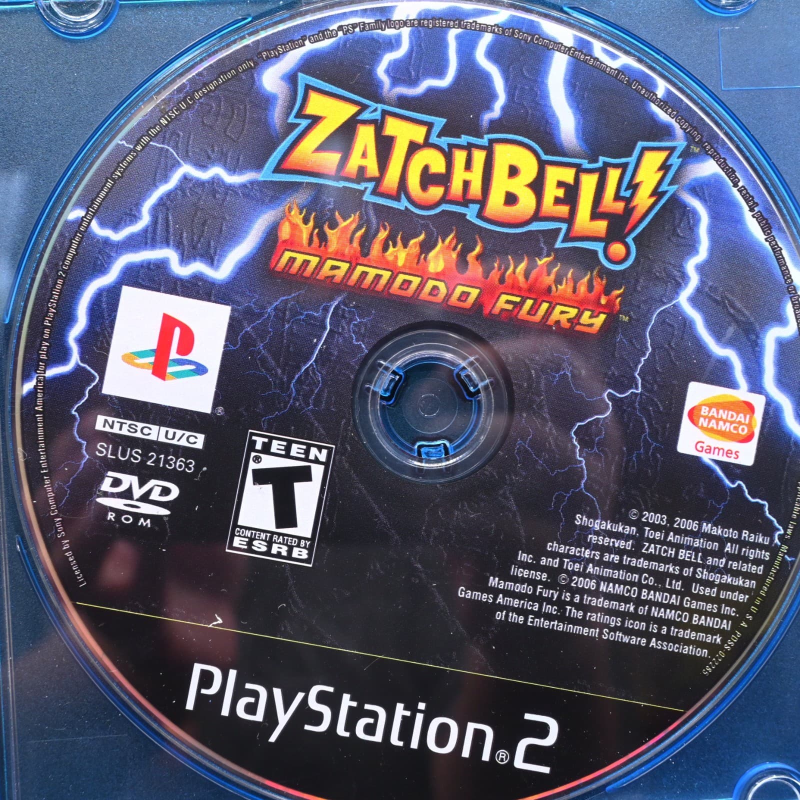 Zatch Bell! Mamodo Fury Sony PlayStation 2 (PS2) Disc Only TESTED & WORKING - Thumbnail 2