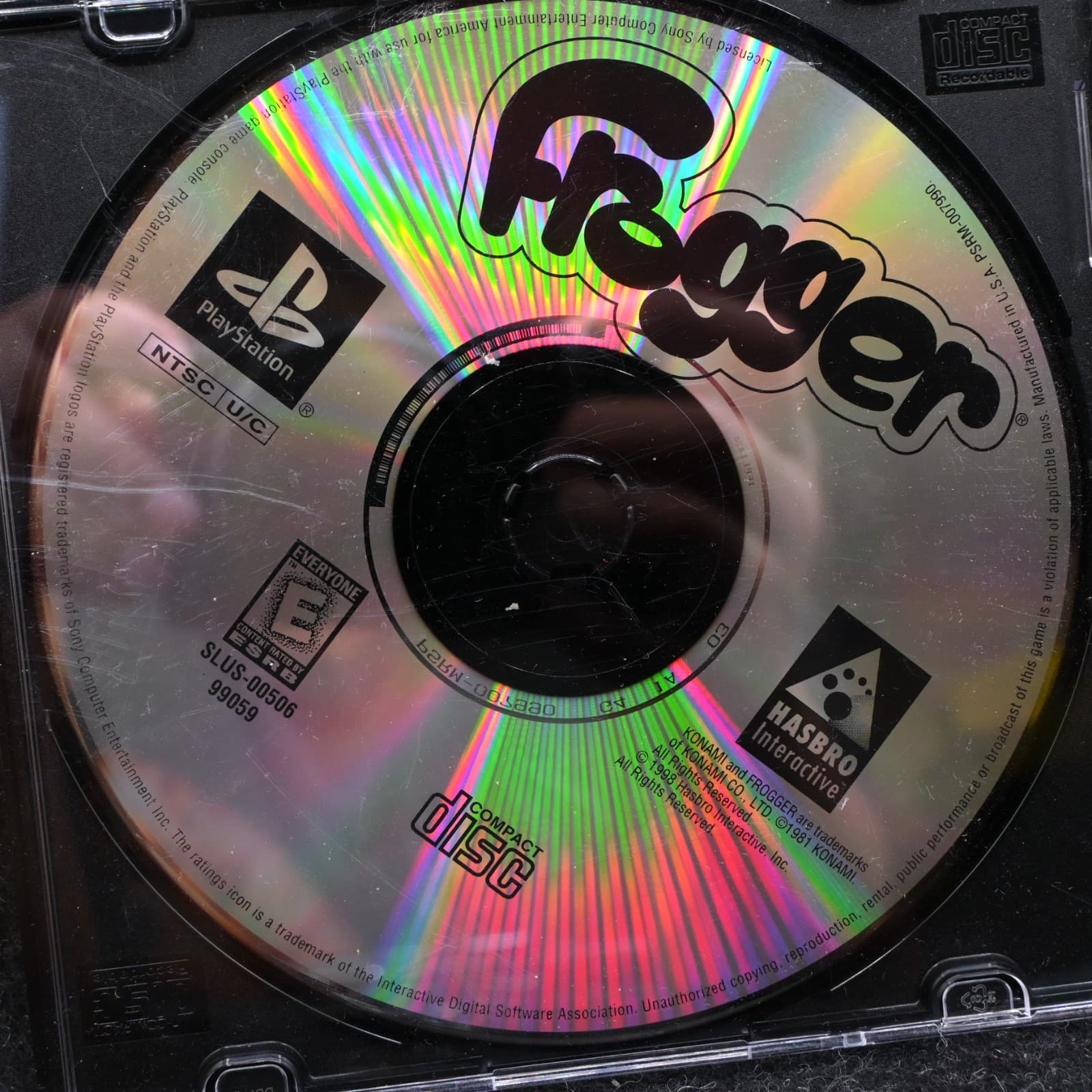 Frogger [Greatest Hits] - Loose Sony PS1 Playstation 1 Disc - Thumbnail 2