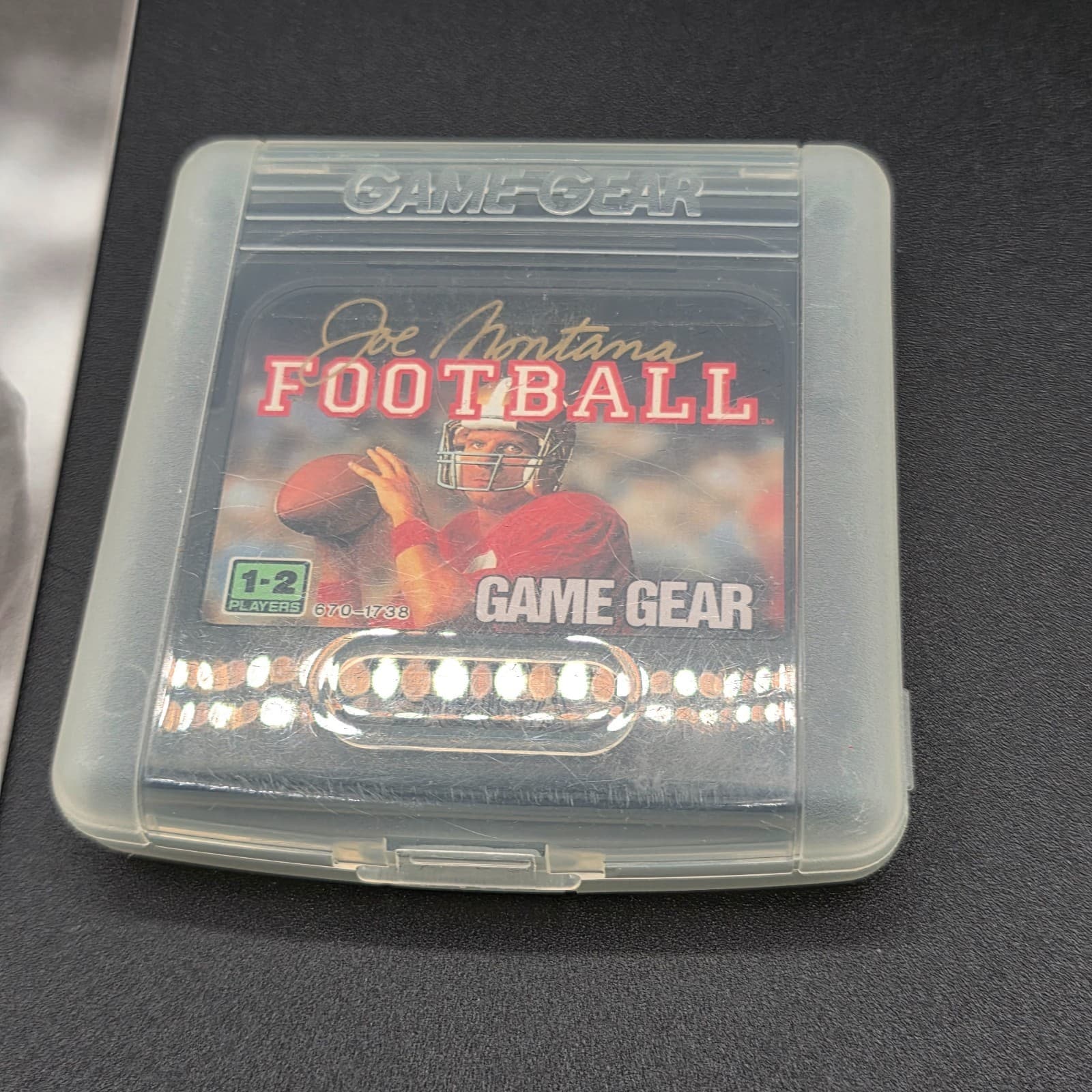 Joe Montana Football (Sega Game Gear) *GAME CARTRIDGE & Manual ONLY - TESTED* - Thumbnail 4