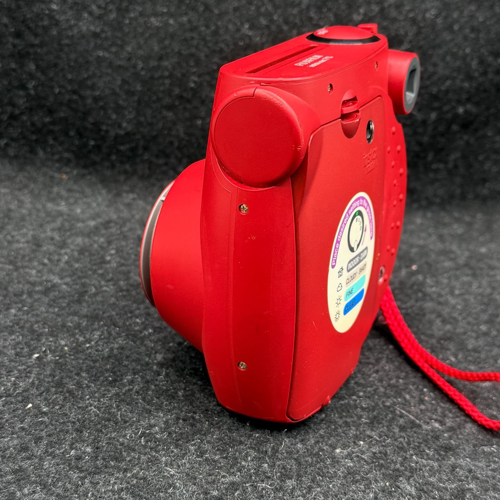 Fujifilm Instax Mini 7S Instant Camera Red TESTED - Thumbnail 5