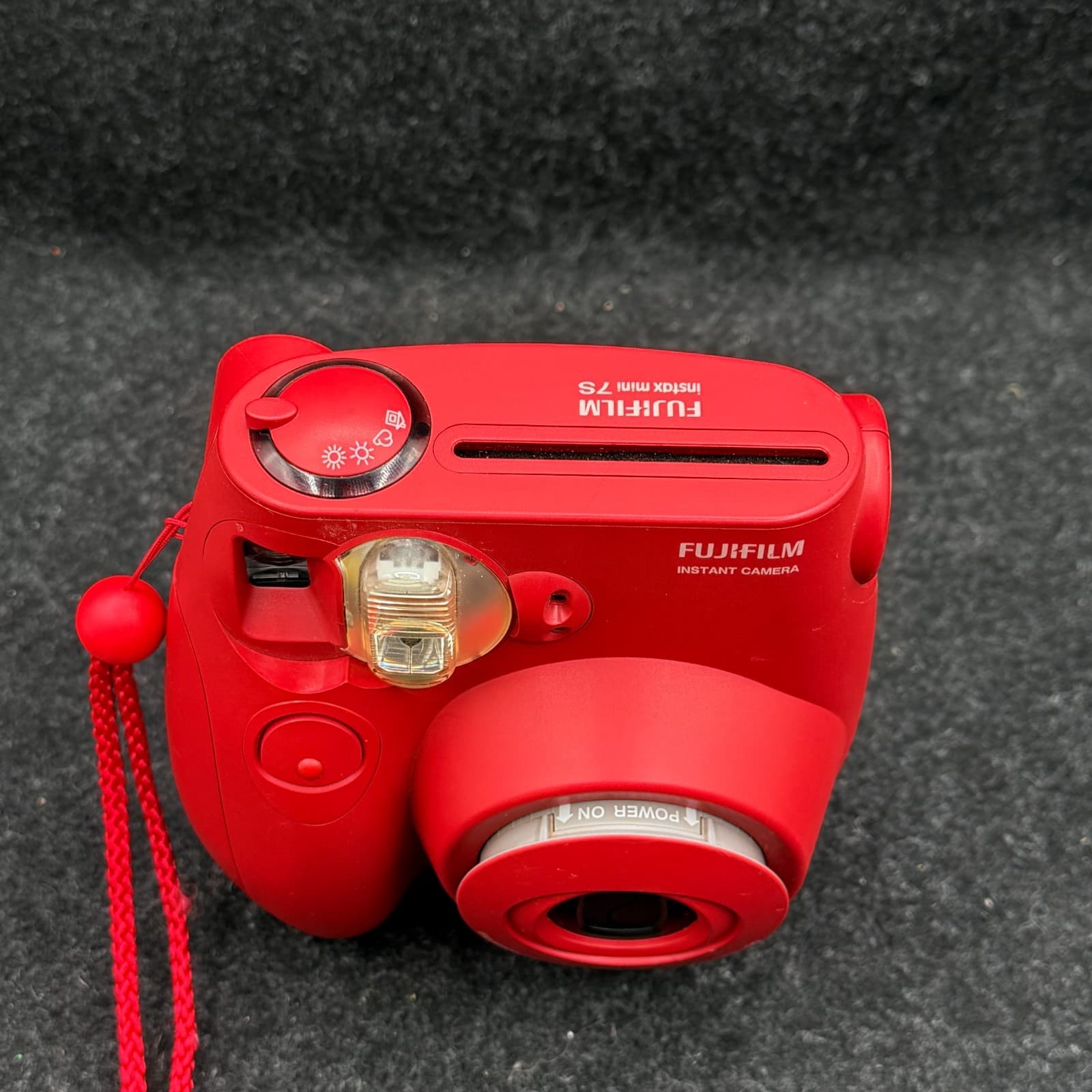 Fujifilm Instax Mini 7S Instant Camera Red TESTED - Thumbnail 9