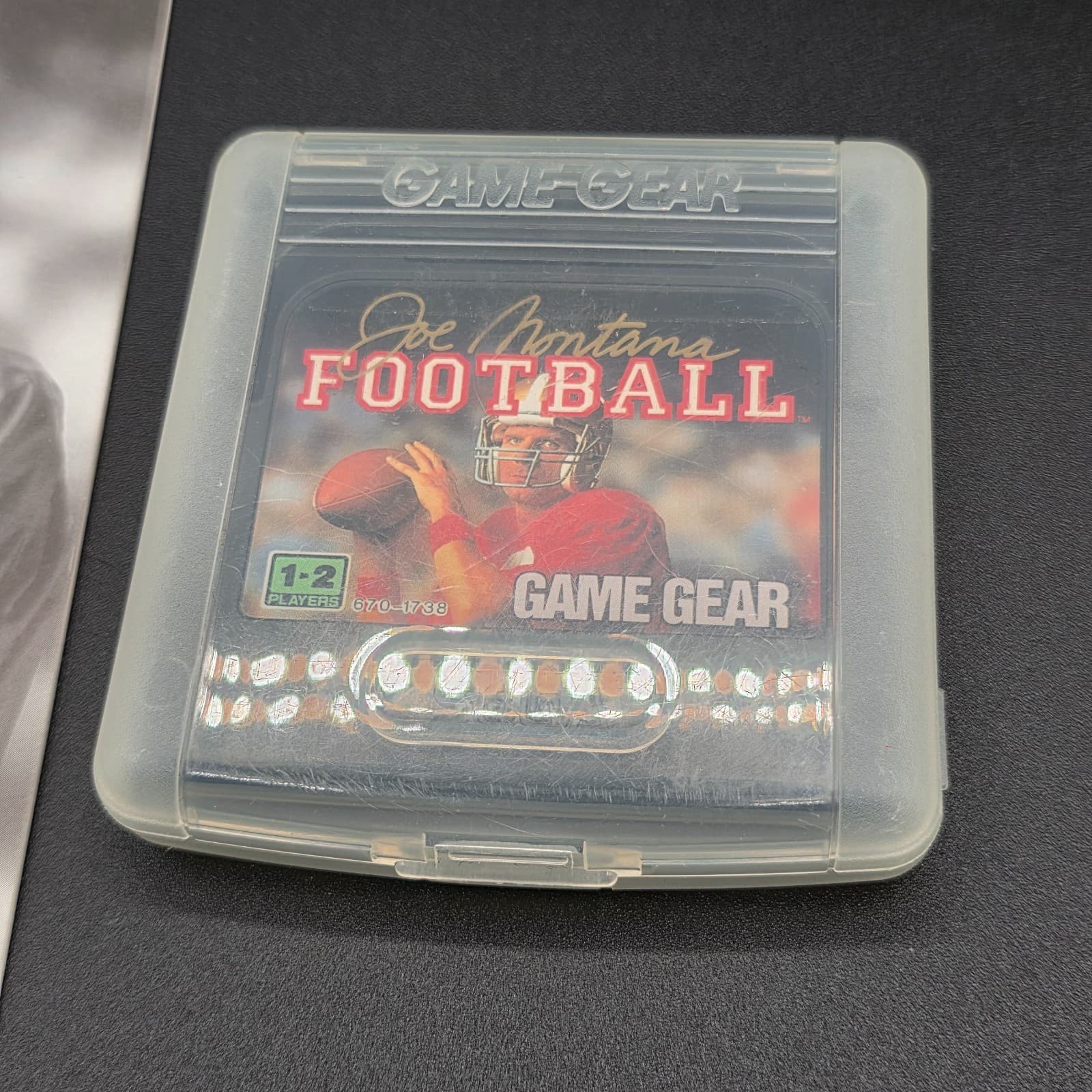 Joe Montana Football (Sega Game Gear) *GAME CARTRIDGE & Manual ONLY - TESTED* - Thumbnail 3
