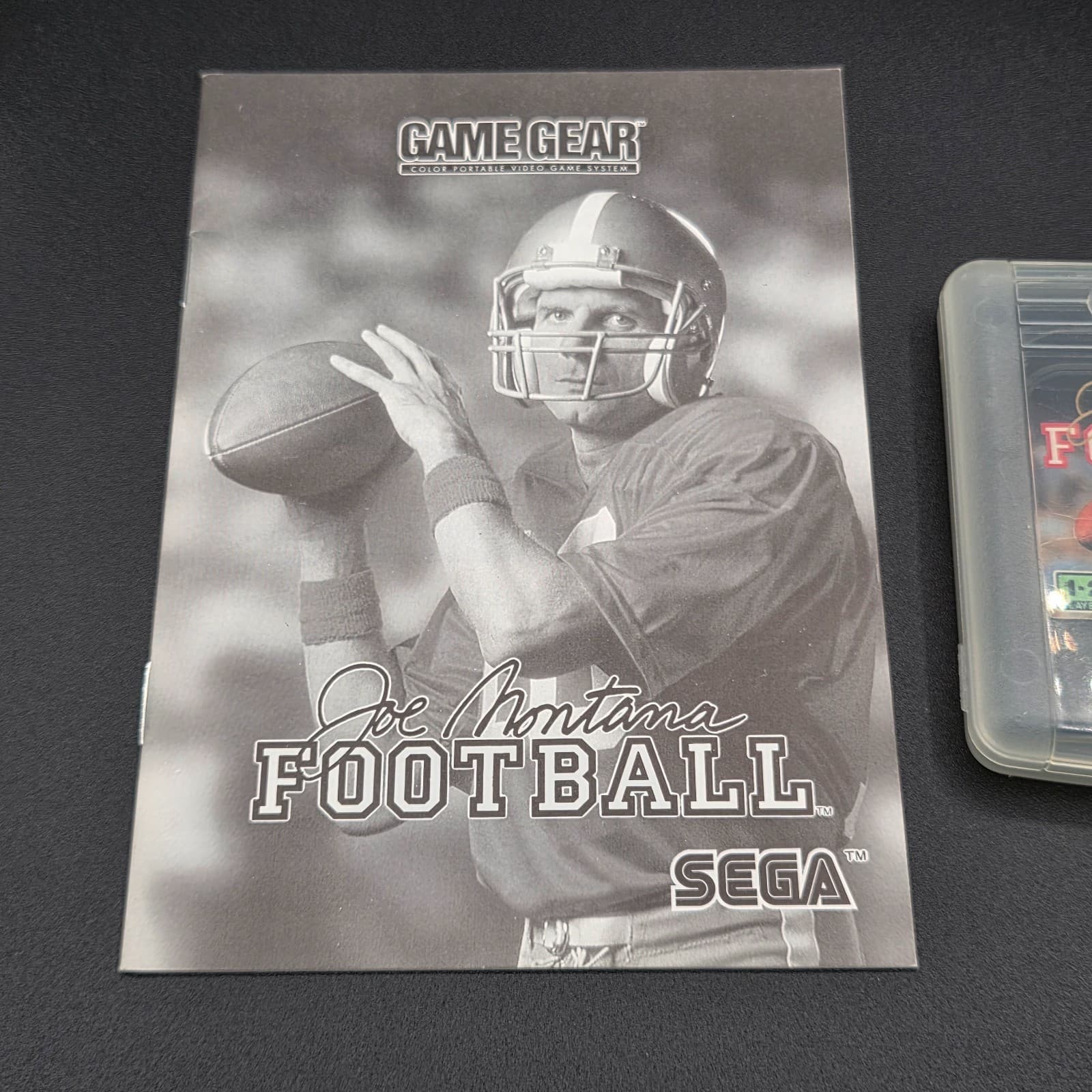 Joe Montana Football (Sega Game Gear) *GAME CARTRIDGE & Manual ONLY - TESTED* - Thumbnail 2