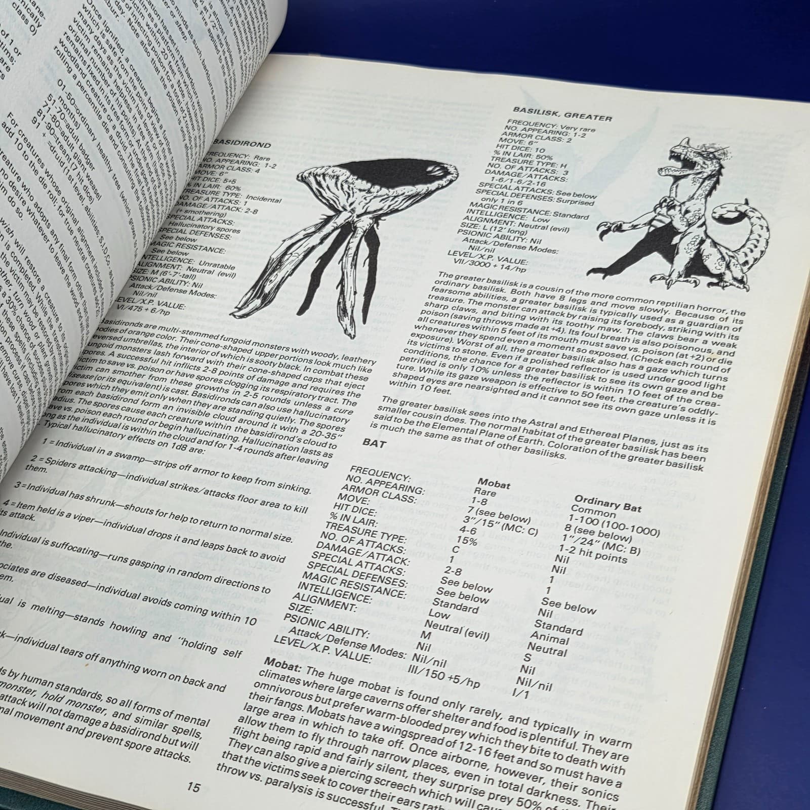 Advanced Dungeons & Dragons Monster Manual 2 II TSR2016 1983 AD&D Book - Thumbnail 3