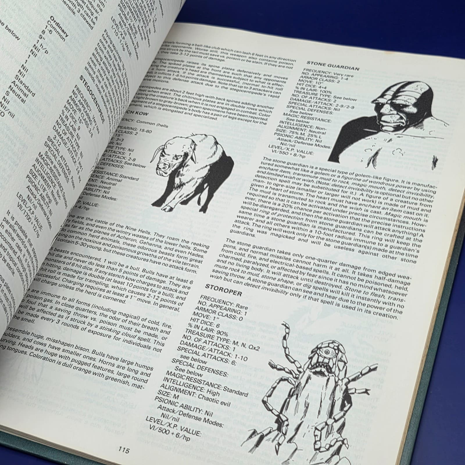 Advanced Dungeons & Dragons Monster Manual 2 II TSR2016 1983 AD&D Book - Thumbnail 2