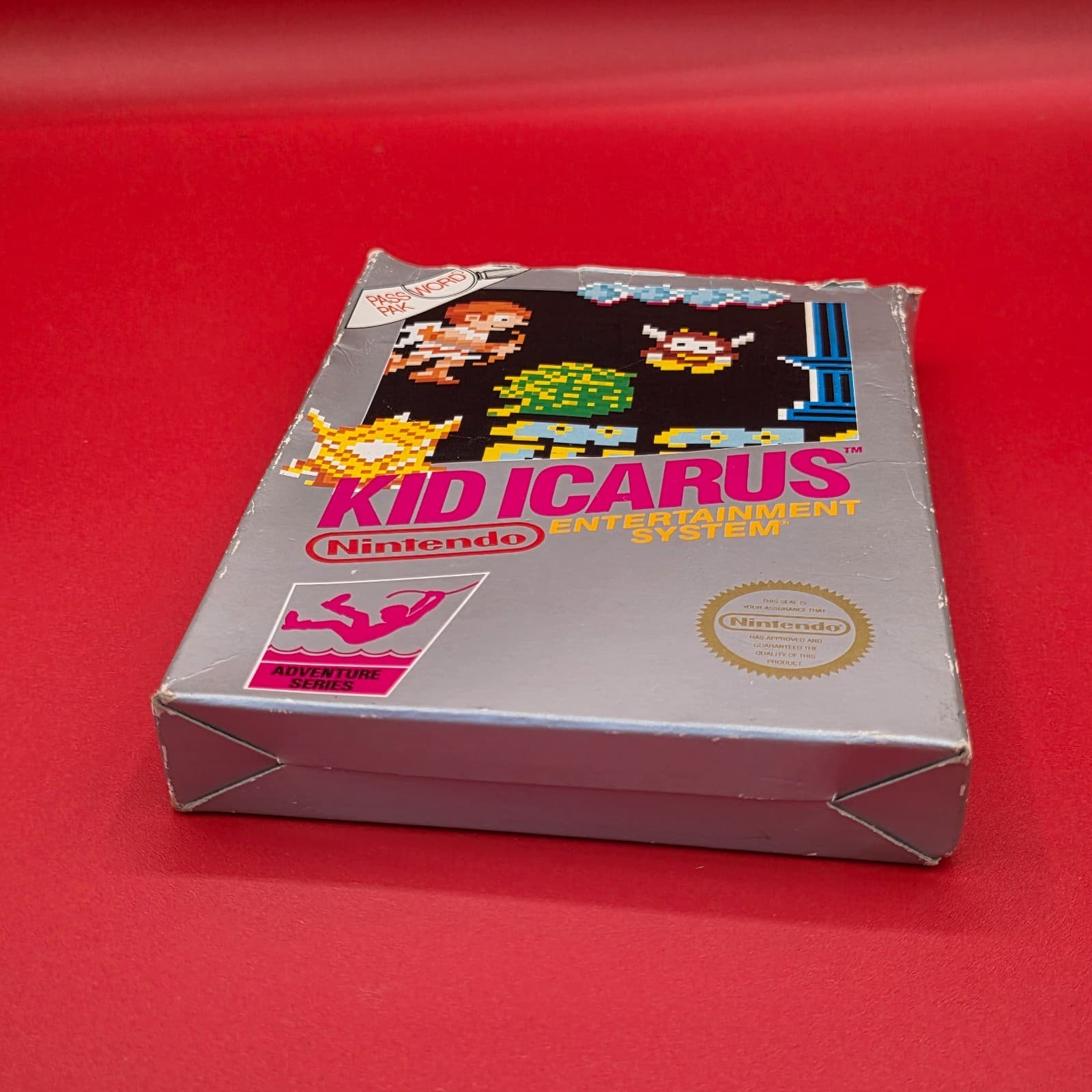 Kid Icarus (NES Nintendo 1987) Box & Sleeve Authentic Tested NO MANUAL - Thumbnail 5