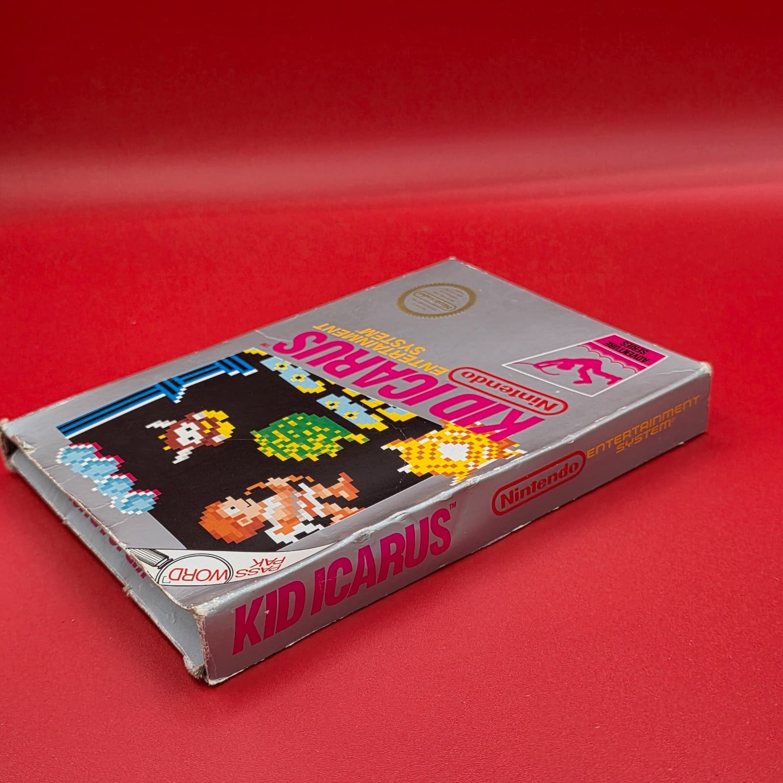 Kid Icarus (NES Nintendo 1987) Box & Sleeve Authentic Tested NO MANUAL - Thumbnail 2