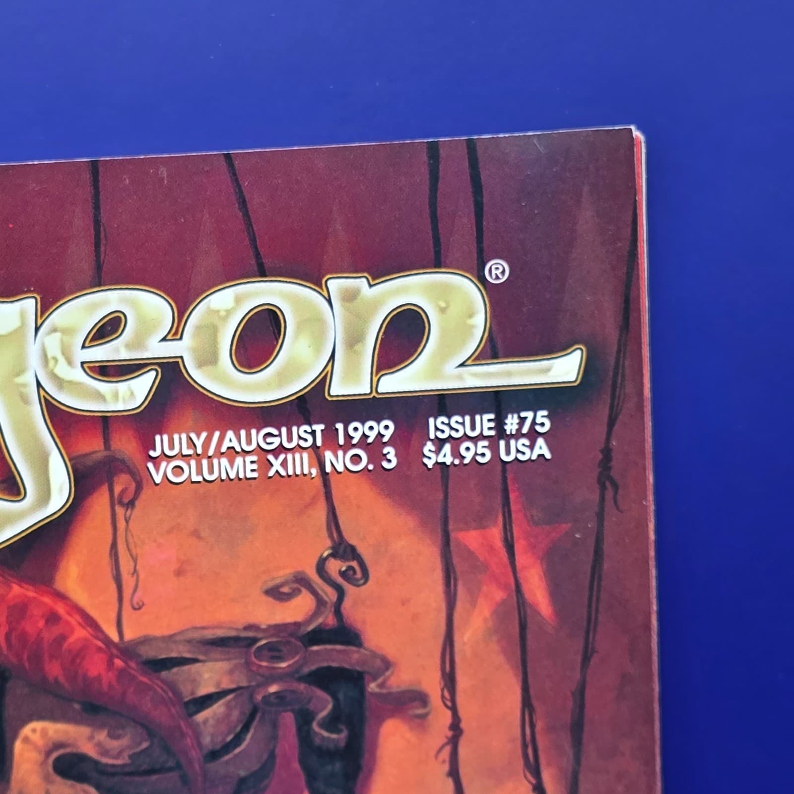 Vintage Dungeon Magazine Issue 75 July August 1999 Adventures TSR RPGs No Labels - Thumbnail 7