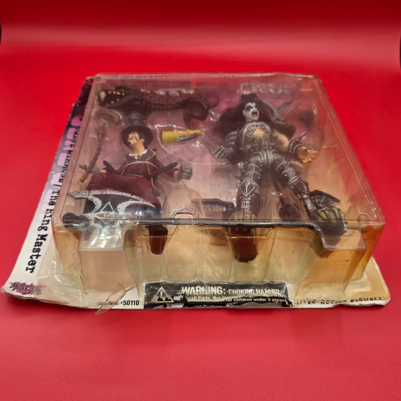 KISS Gene Simmons & The Ring Master Figure Psycho Circus McFarlane BRAND NEW - Thumbnail 7
