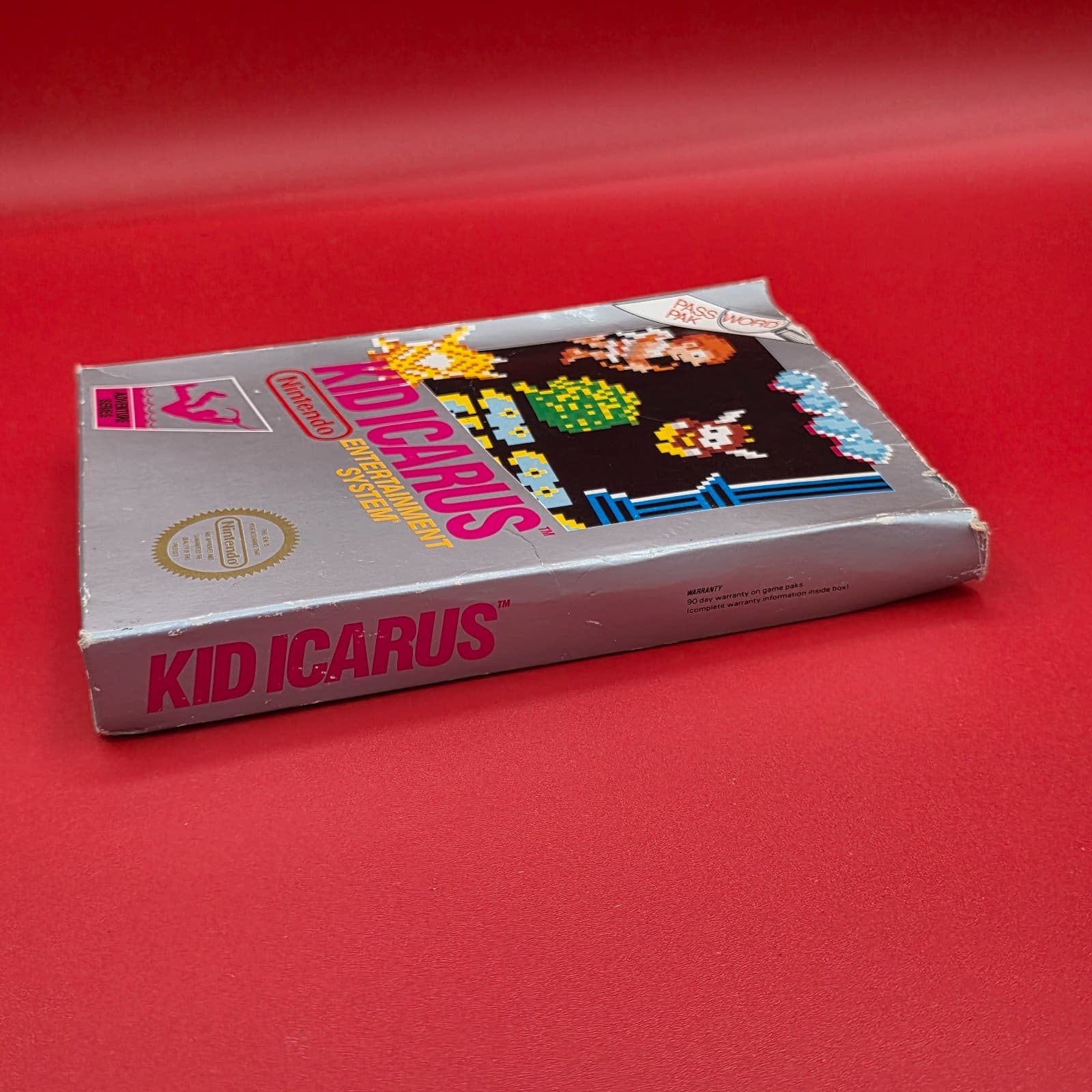 Kid Icarus (NES Nintendo 1987) Box & Sleeve Authentic Tested NO MANUAL - Thumbnail 4
