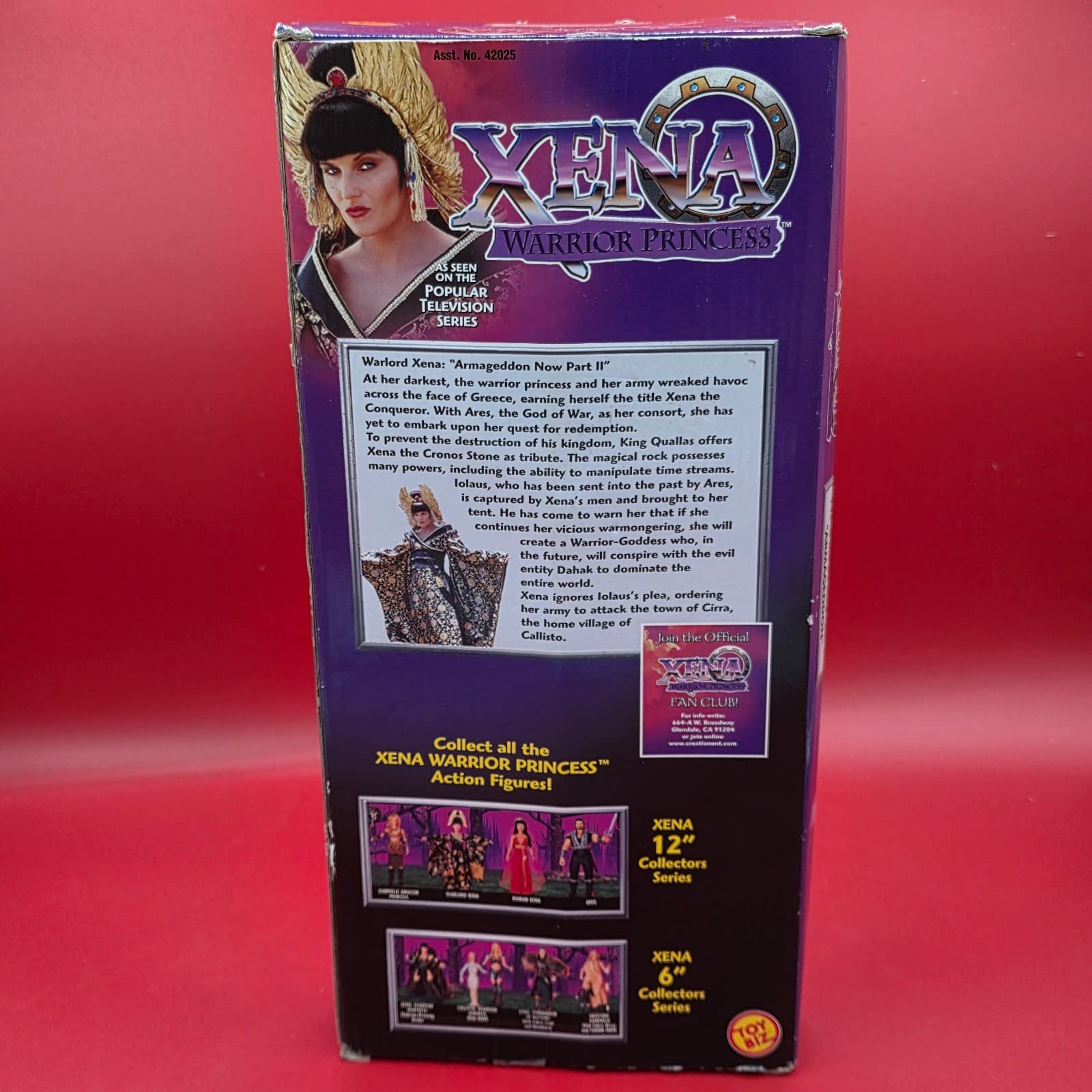 NEW 1999 Toy Biz Xena Warrior Princess WARLORD XENA Armageddon 12” Doll Figure - Thumbnail 7