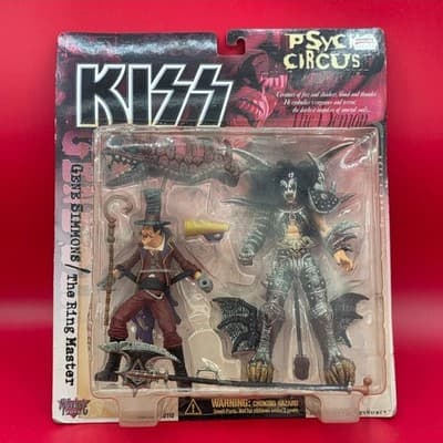 1998 McFarlane Toys KISS Psycho Circus Set Of 4 Ultra Action Figures New BRD - Thumbnail 5