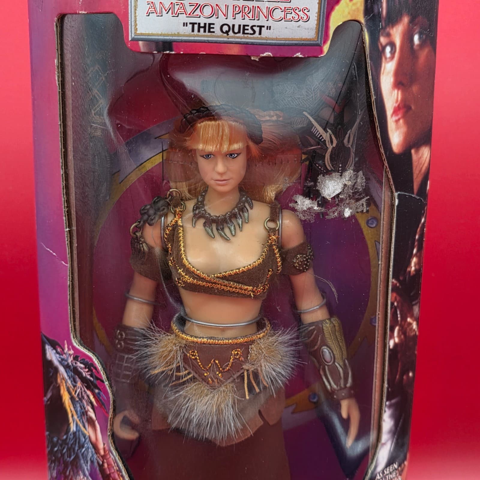 Xena Warrior Princess GABRIELLE AMAZON PRINCESS 12 inch "The Quest" (1999) New - Thumbnail 3