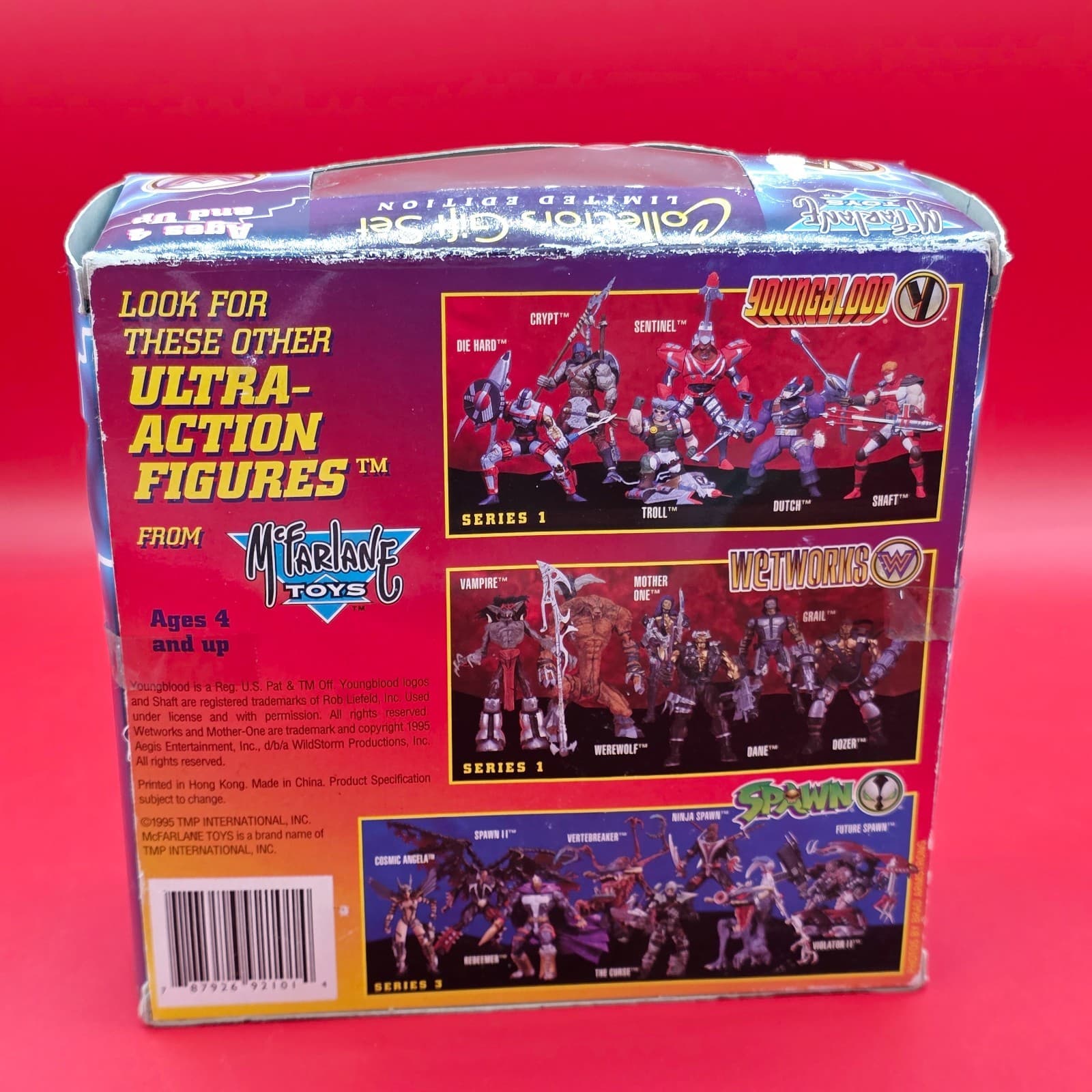 McFarlane Youngblood Shaft Wetworks Mother One Action Figure 2-pack 1995 NEW - Thumbnail 4