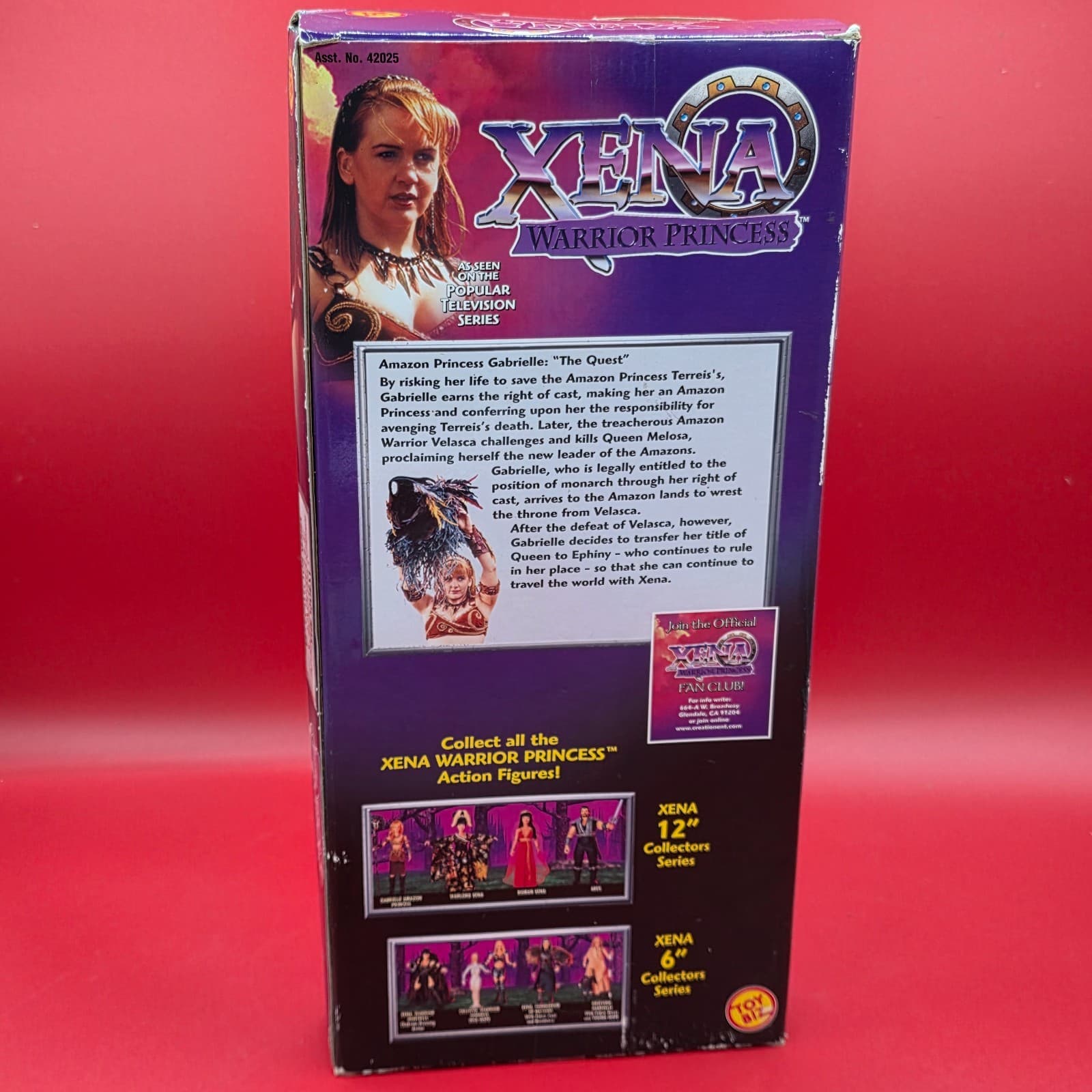 Xena Warrior Princess GABRIELLE AMAZON PRINCESS 12 inch "The Quest" (1999) New - Thumbnail 6