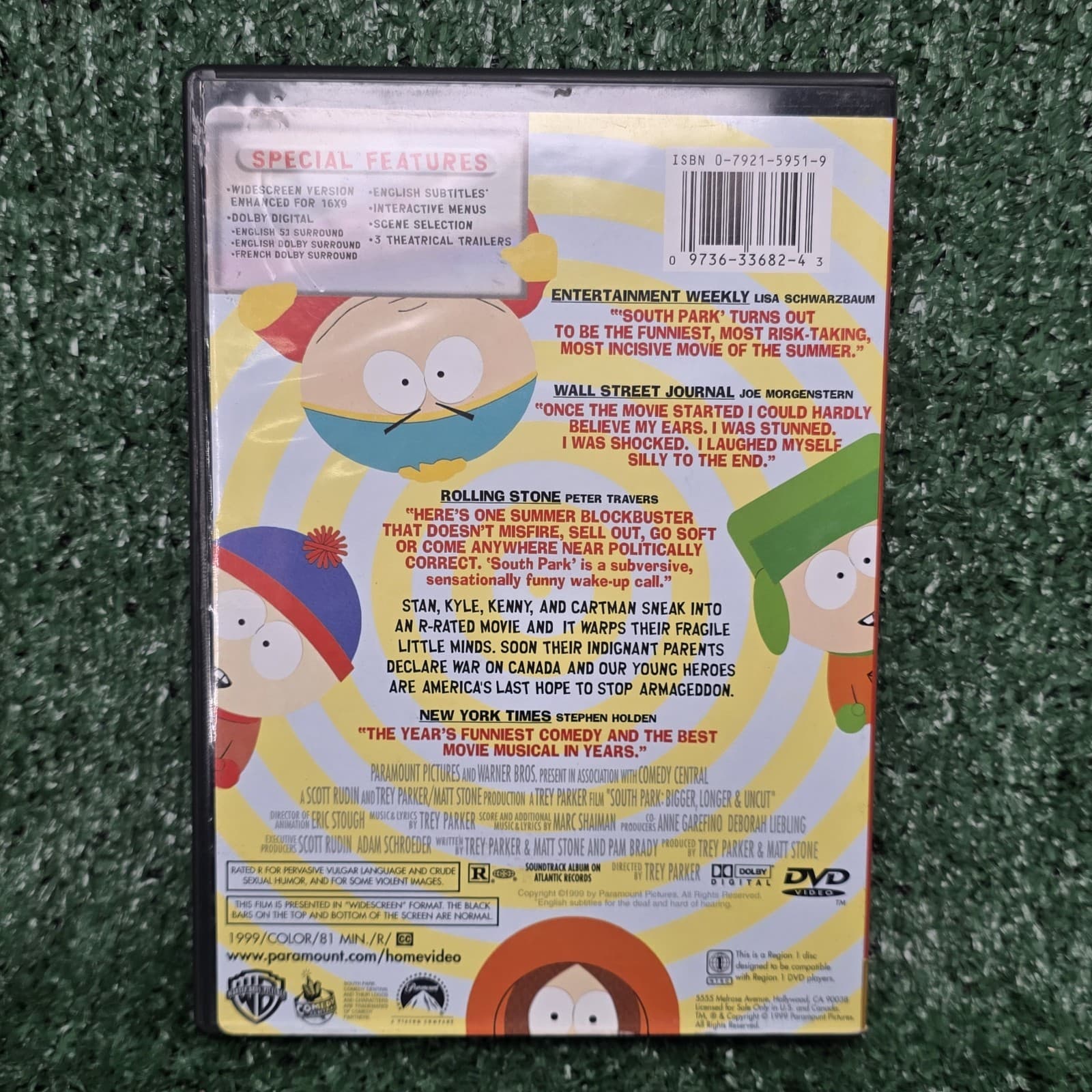 South Park Bigger, Longer & Uncut - Widescreen Collection DVD - 1999 - Thumbnail 2