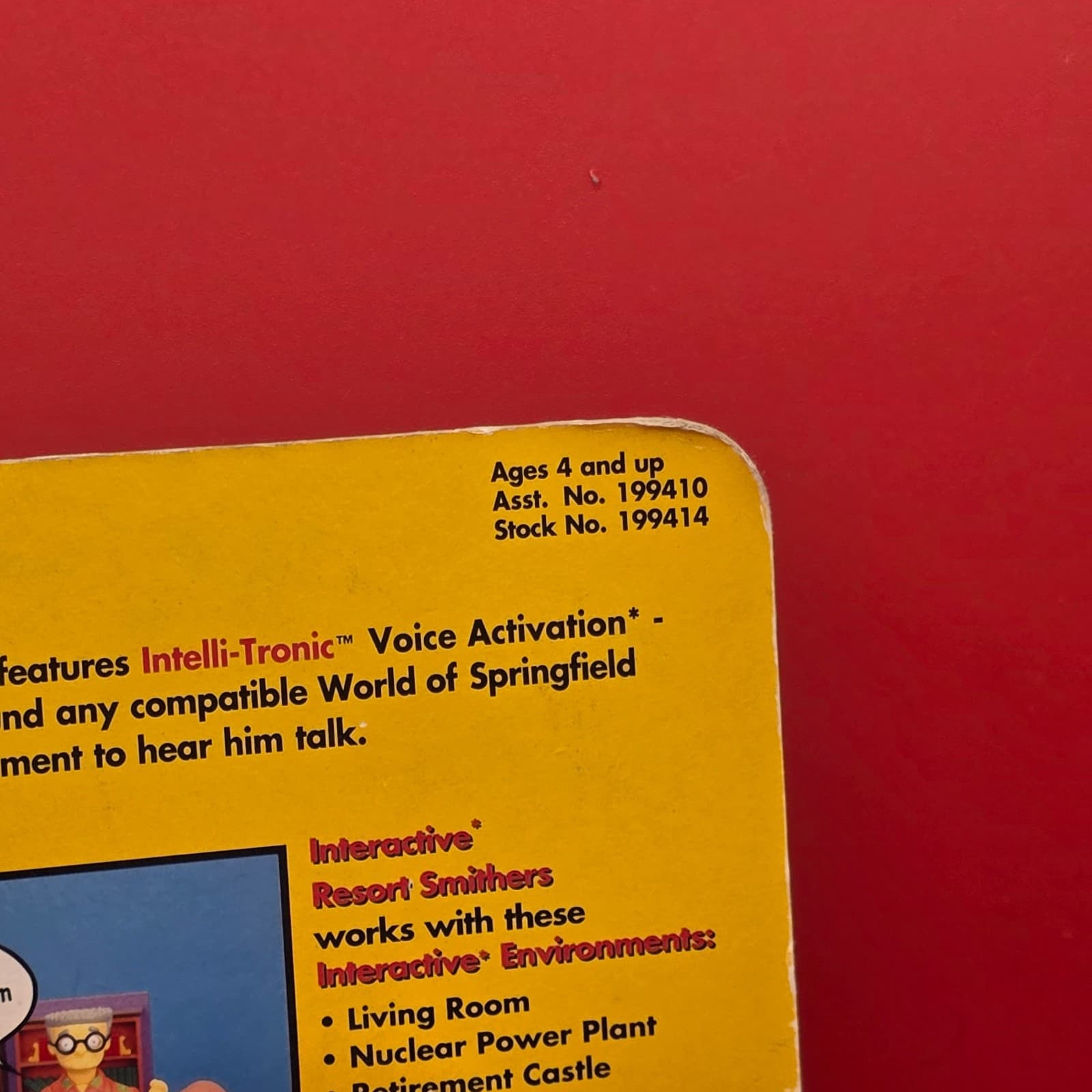 Playmates The Simpsons World of Springfield MOC Resort Smithers WOS Series 10 - Thumbnail 2