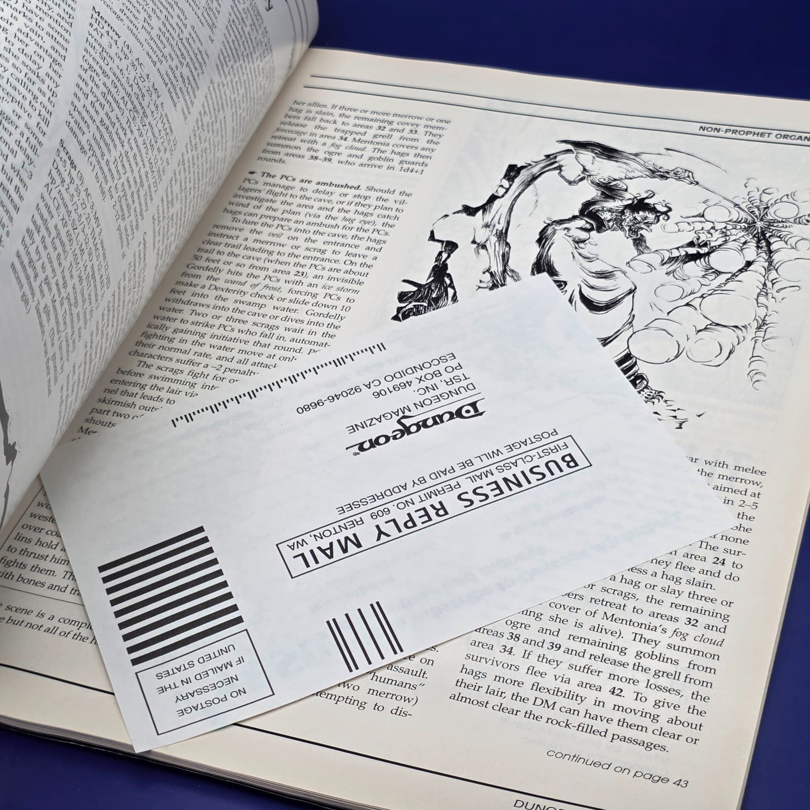 Vintage Dungeon Magazine Issue 75 July August 1999 Adventures TSR RPGs No Labels - Thumbnail 3