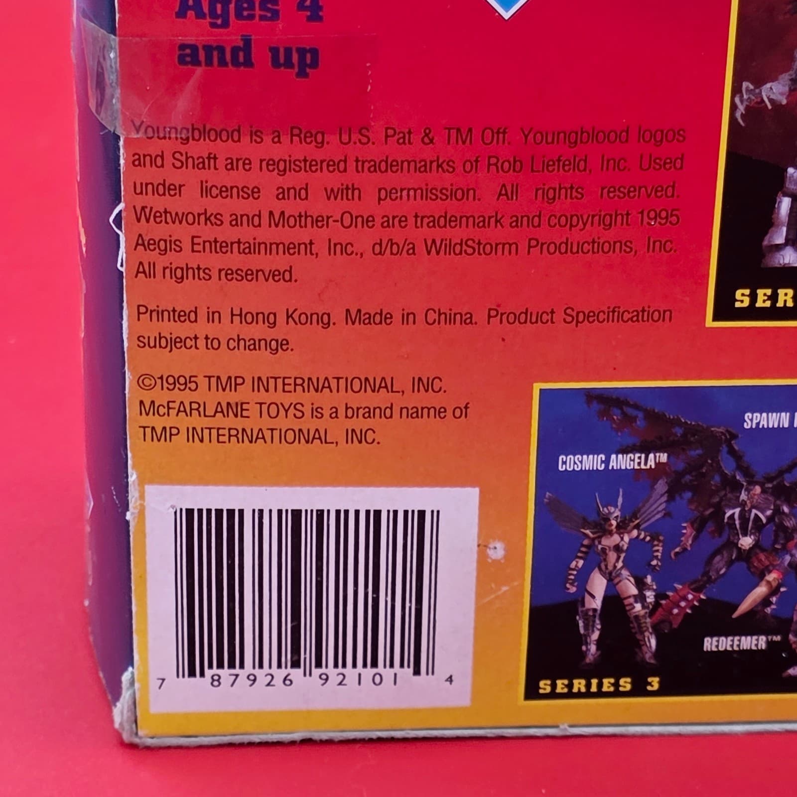McFarlane Youngblood Shaft Wetworks Mother One Action Figure 2-pack 1995 NEW - Thumbnail 5