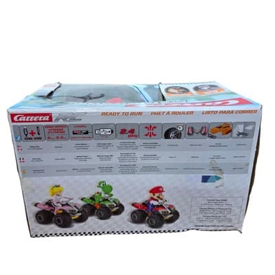 Carrera RC Nintendo Mario Kart 1:20 Scale Remote Control Toy Car QUAD 4 Wheeler - Thumbnail 5