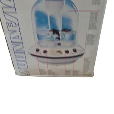Vintage Mid Century 80s Soundesign Ultrasonic UFO Humidifier Orca Music With Box - Thumbnail 4