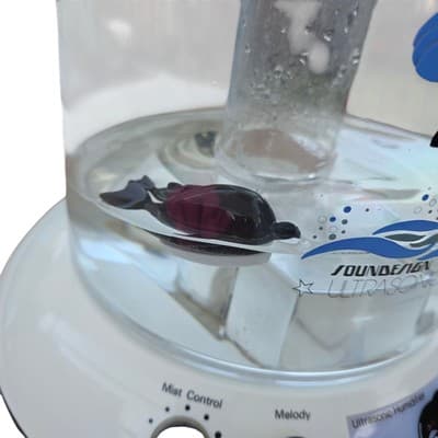 Vintage Mid Century 80s Soundesign Ultrasonic UFO Humidifier Orca Music With Box - Thumbnail 11
