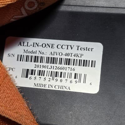 Avycon AIVO-40T4KP 4" HD Touch Screen Display Network Wristband Tester - Thumbnail 7
