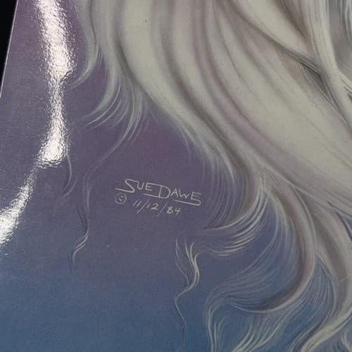 VINTAGE 1986 MEAD PORTFOLIO SUE DAWE MAJESTIC UNICORN FOLDER - Thumbnail 2