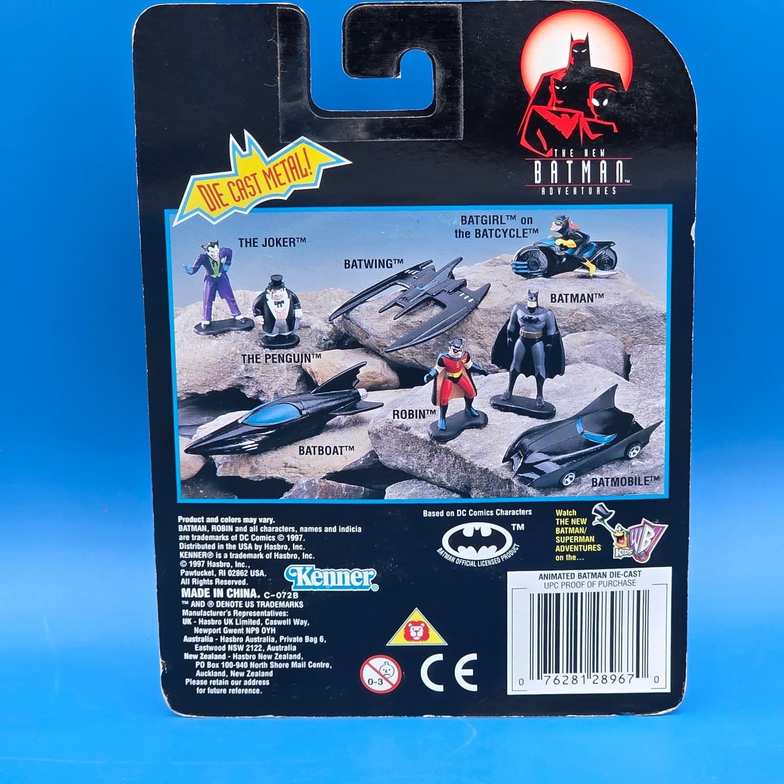 Kenner 1997 New Batman Adventures The Penguin 2.5" Die Cast Figure Sealed - Thumbnail 4