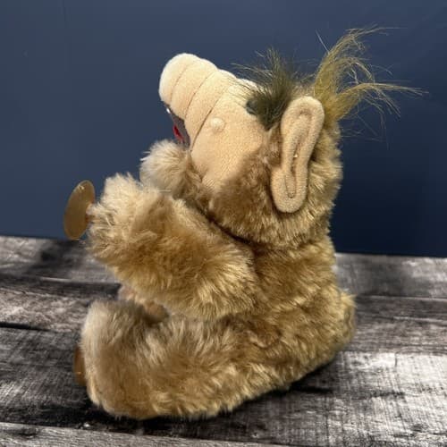 Vintage 1989 Applause Alf 7” Plush Window Cling Suction Cup Stuffed Animal Alien - Thumbnail 5