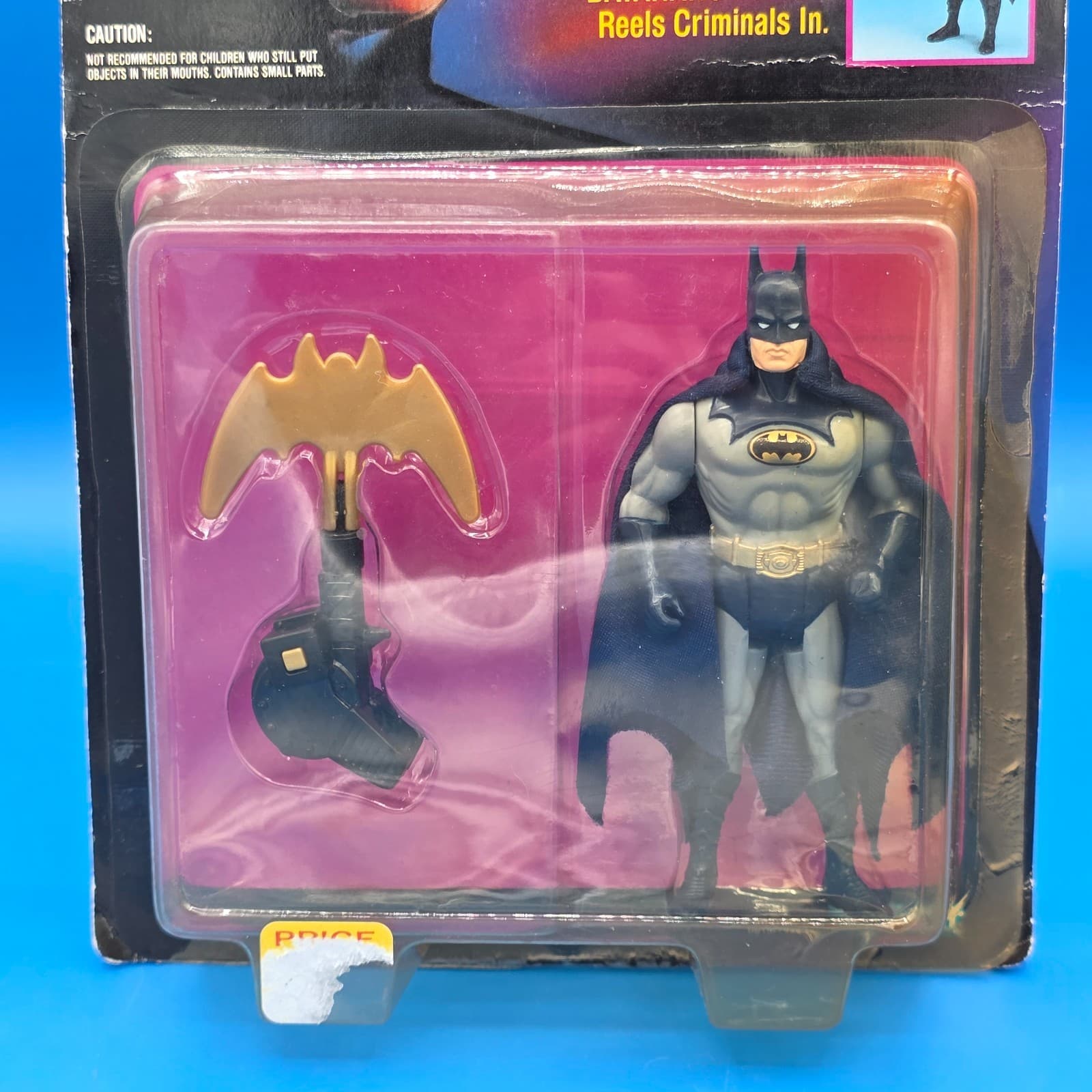 Kenner 1990 Batman The Dark Knight Collection Iron Winch Batman Action Figure - Thumbnail 2