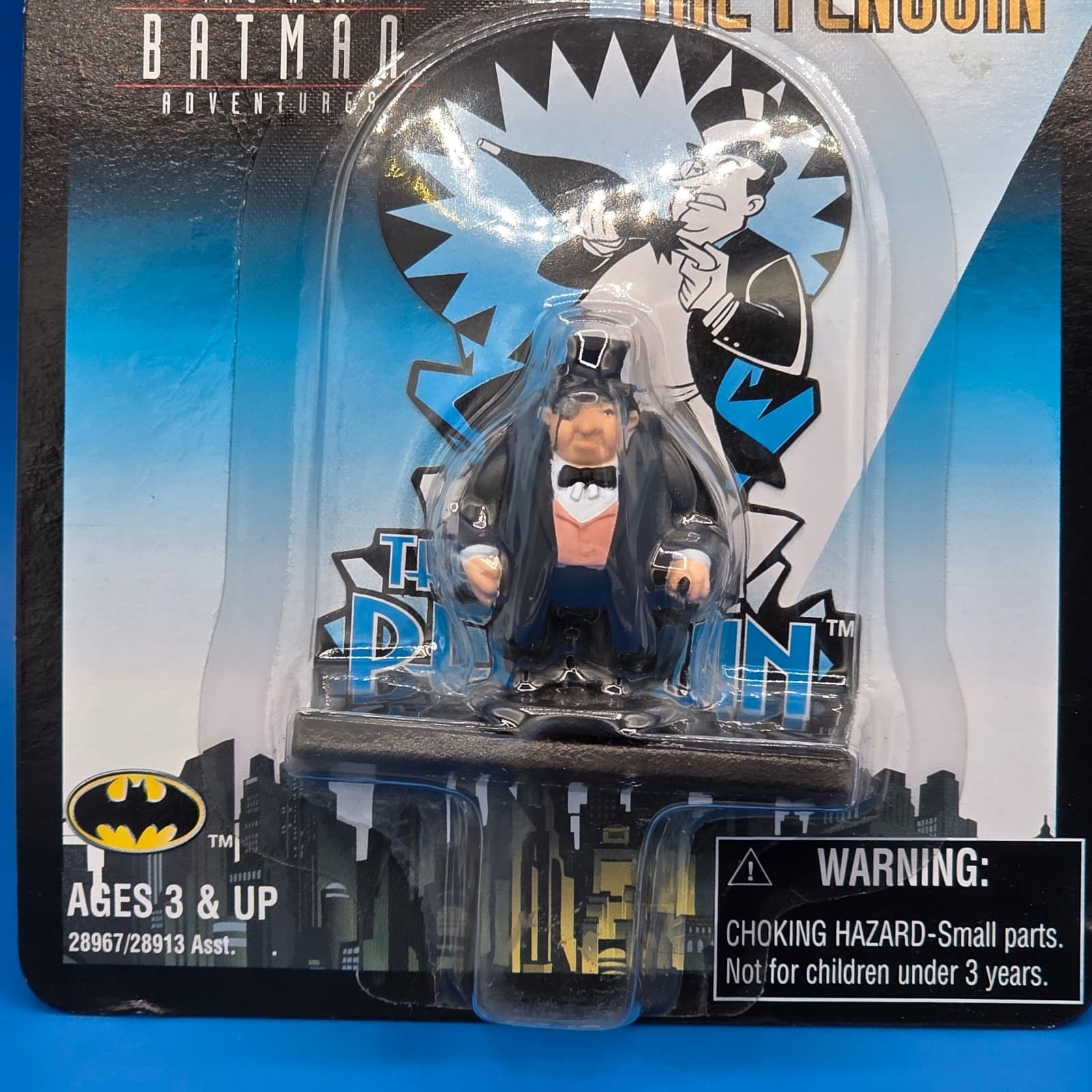 Kenner 1997 New Batman Adventures The Penguin 2.5" Die Cast Figure Sealed - Thumbnail 7