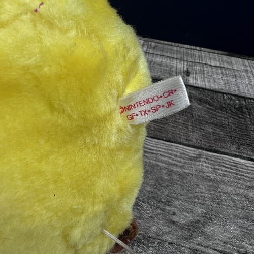 Vintage TOMY Pokemon Pikachu Vibrating Plush China Nintendo Pull-String 6 inch - Thumbnail 7