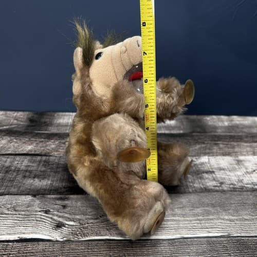 Vintage 1989 Applause Alf 7” Plush Window Cling Suction Cup Stuffed Animal Alien - Thumbnail 2