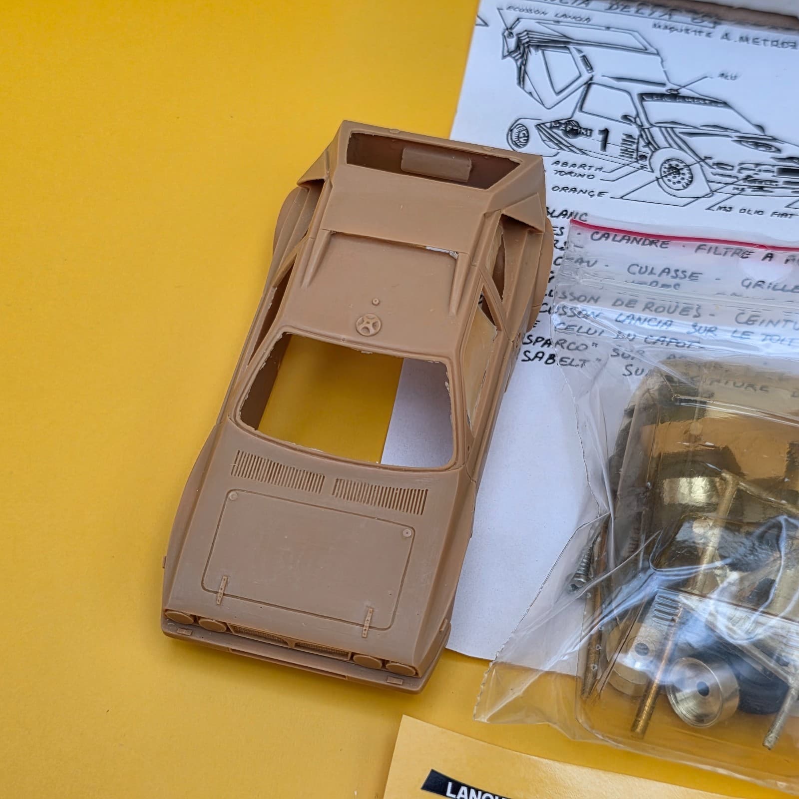 Provence Moulage 1/43 Lancia Delta S4 Rally Built Resin Model - Thumbnail 3