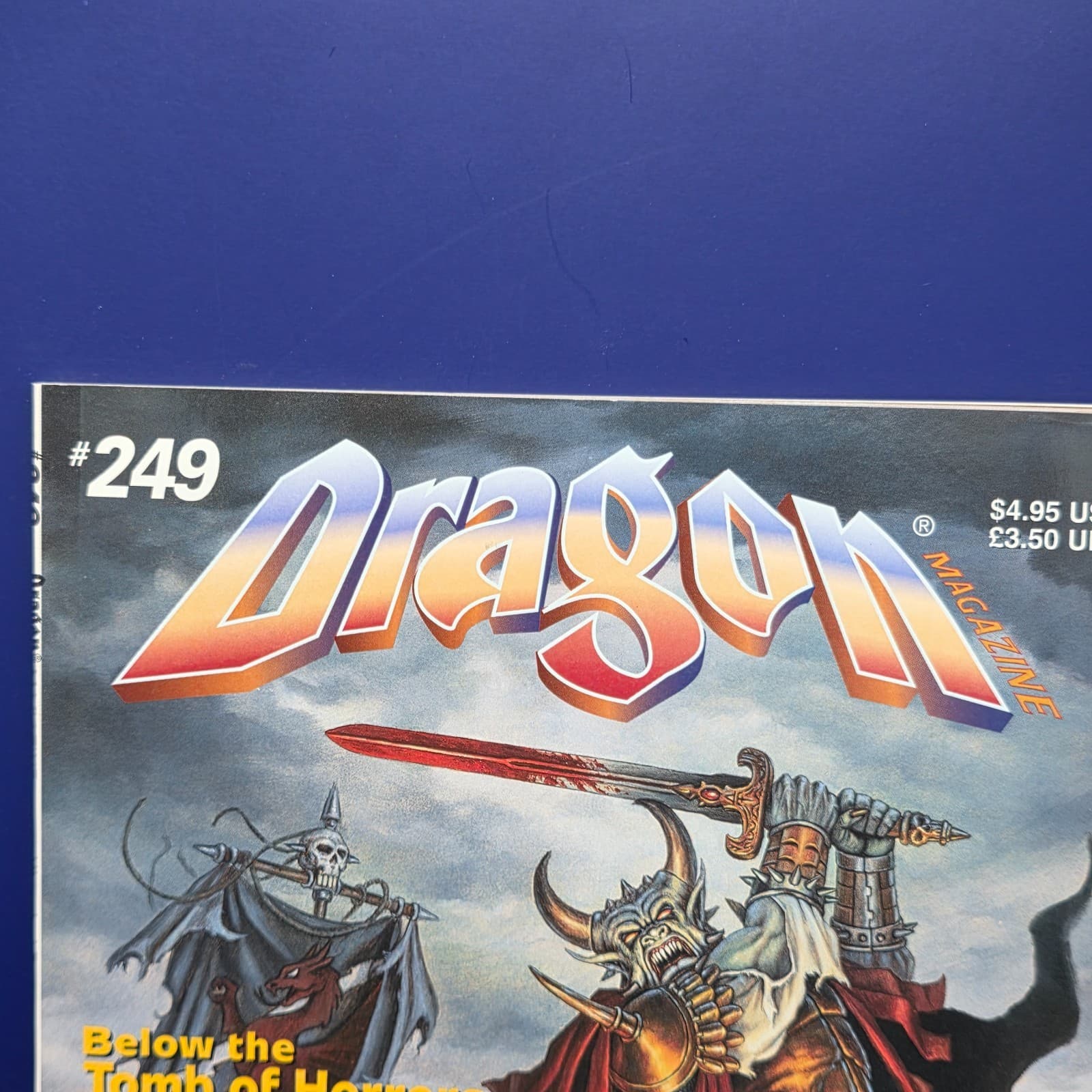 TSR Dragon #249 TSR AD&D Dungeons & Dragons Gary Gygax July 1998 - Thumbnail 2