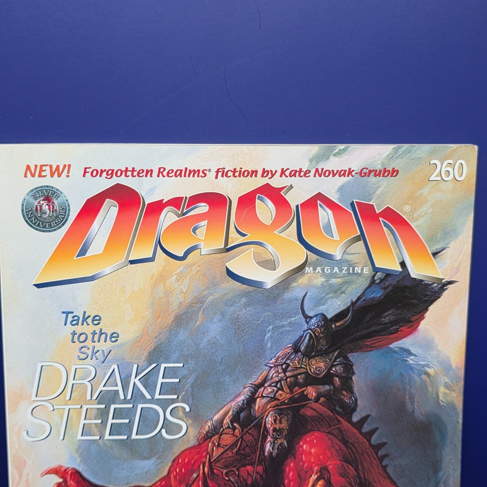 Dragon Magazine Fantasy #260 RPG DRAKE STEEDS Spawn of Tiamat Forgotten Realms - Thumbnail 2
