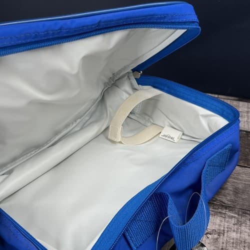 Vintage Pyramid Nsync Blue Zip-up Lunch Bag W/ Water Bottle New - Thumbnail 9