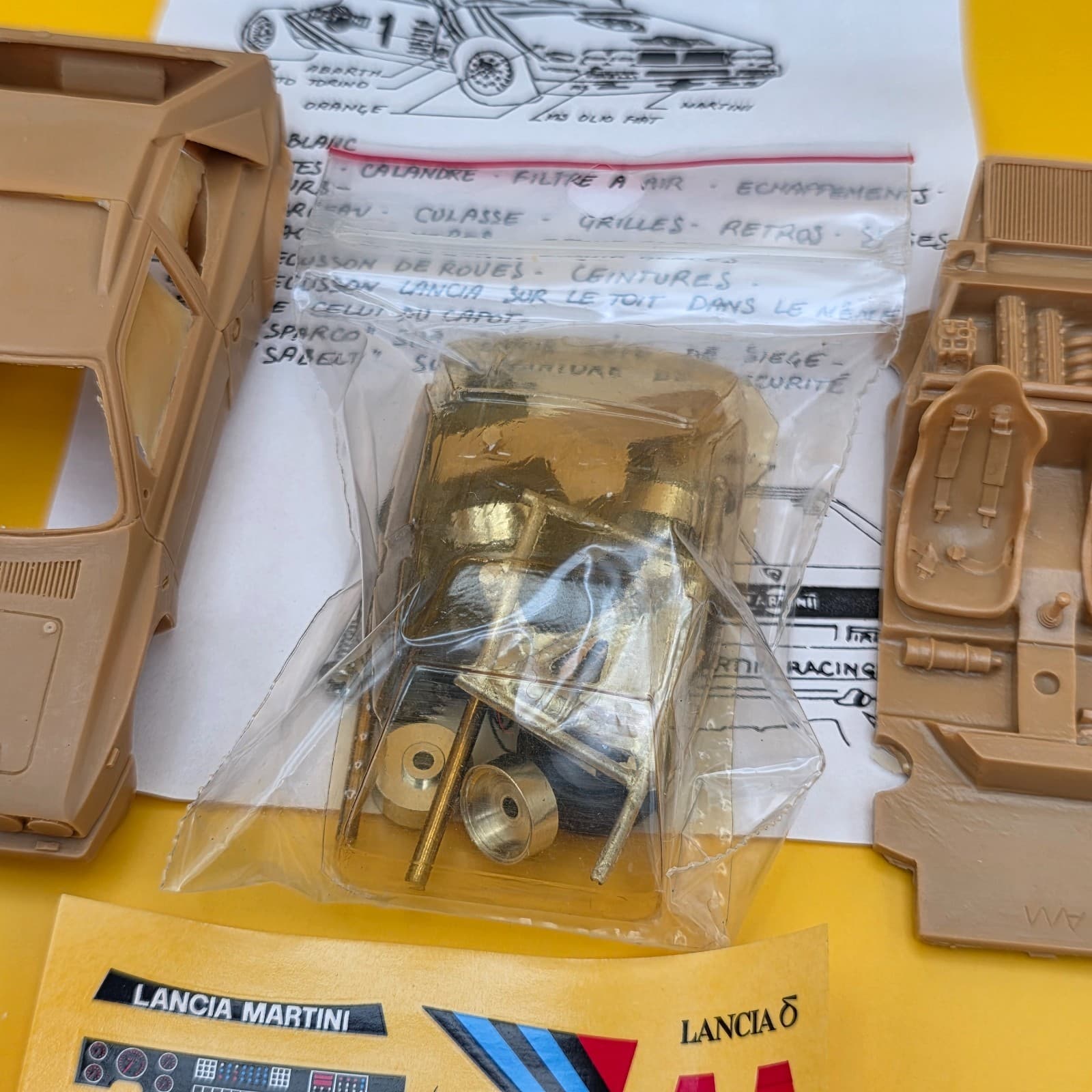 Provence Moulage 1/43 Lancia Delta S4 Rally Built Resin Model - Thumbnail 4