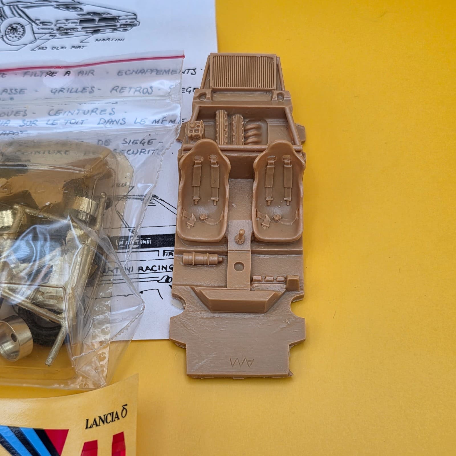 Provence Moulage 1/43 Lancia Delta S4 Rally Built Resin Model - Thumbnail 5