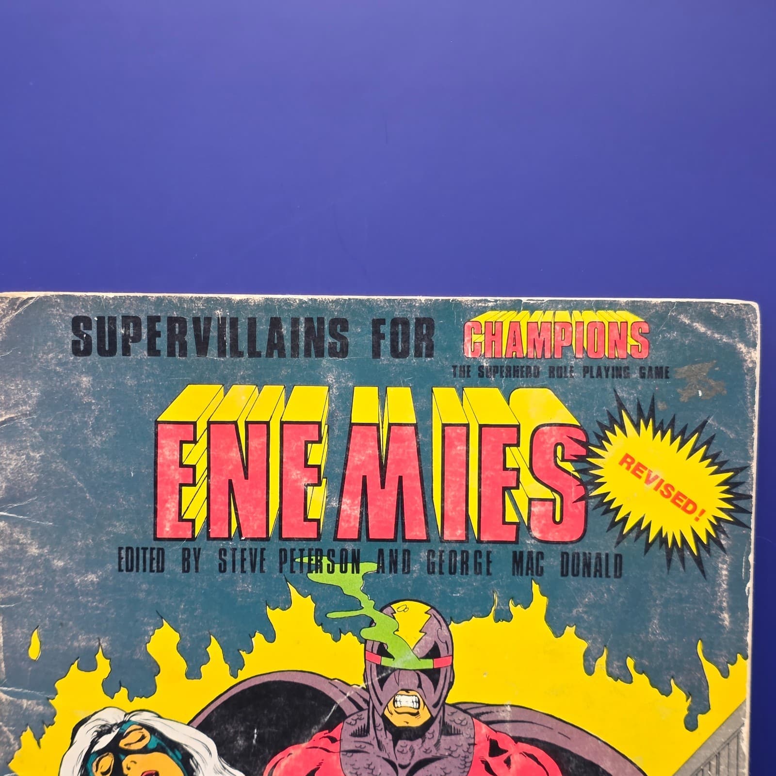 1982 Heroes Games, Supervillains For Champions The Superhero RPG Manual, Enemies - Thumbnail 2