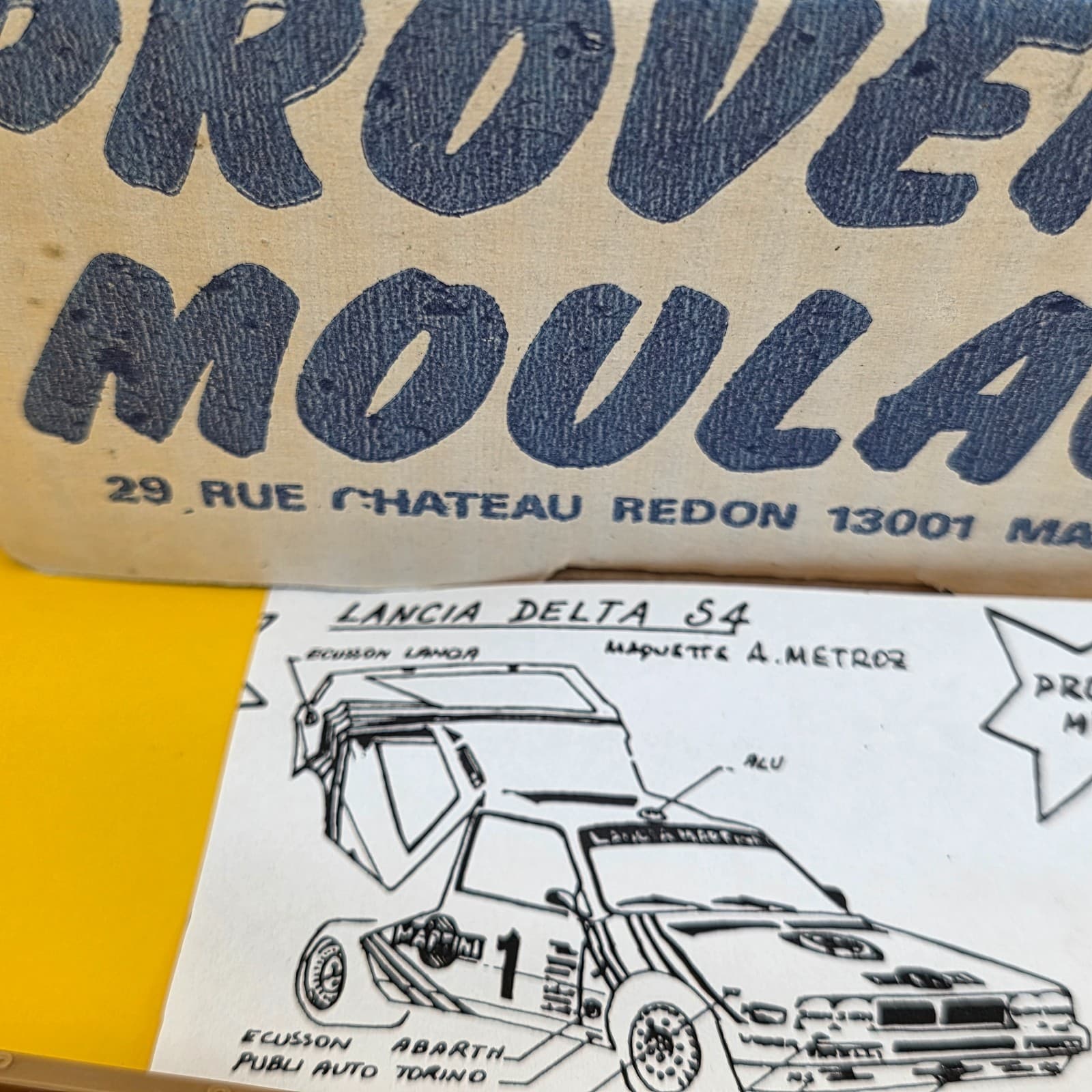 Provence Moulage 1/43 Lancia Delta S4 Rally Built Resin Model - Thumbnail 7