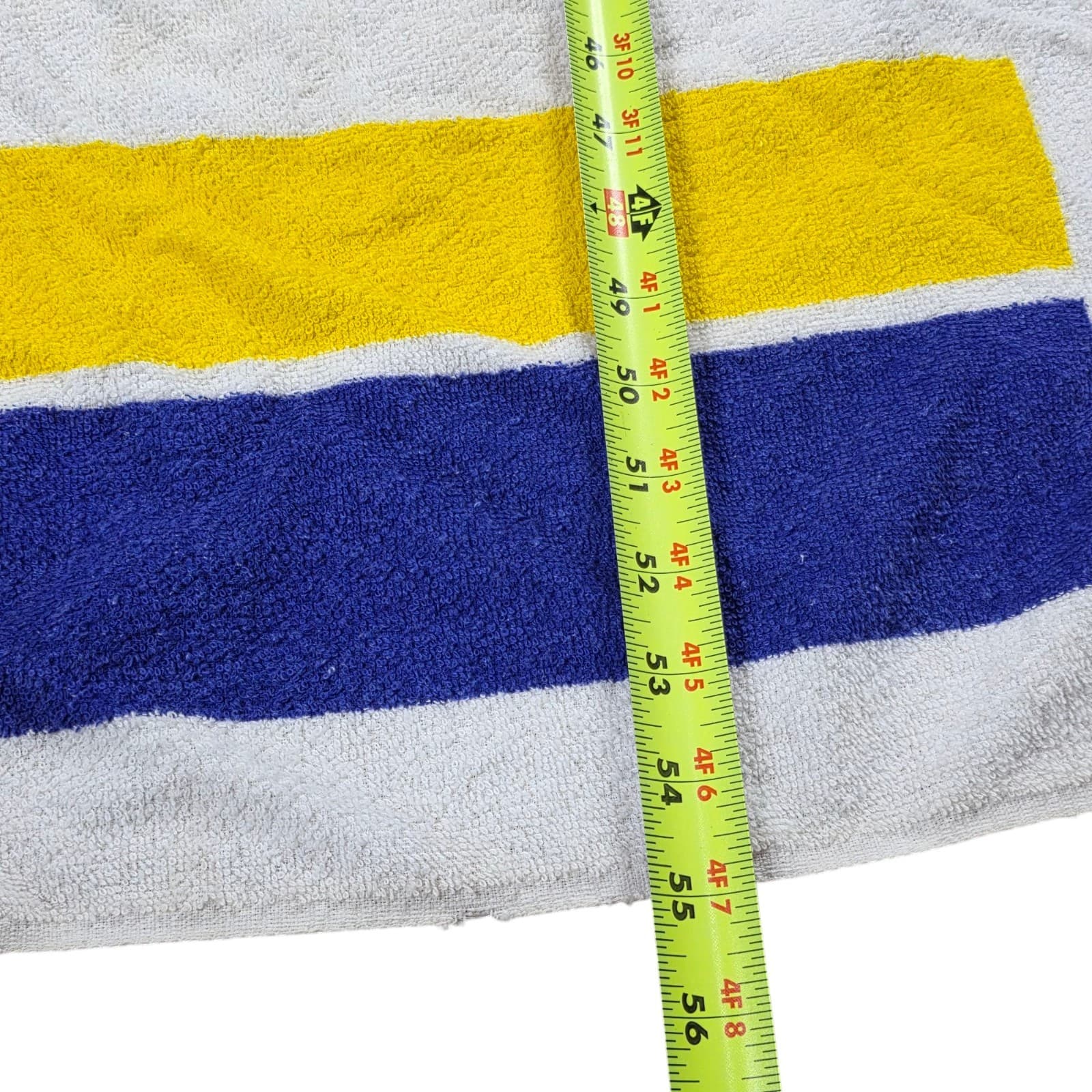 Vintage Minnesota Vikings NFL White Beach Towel Officially Licensed - Thumbnail 3