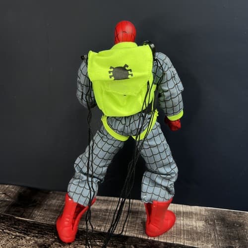 SPIDERMAN "ADVENTURE HERO" Bungee Jump Spider Man figure by Toy Biz 2003 Ottimo - Thumbnail 5