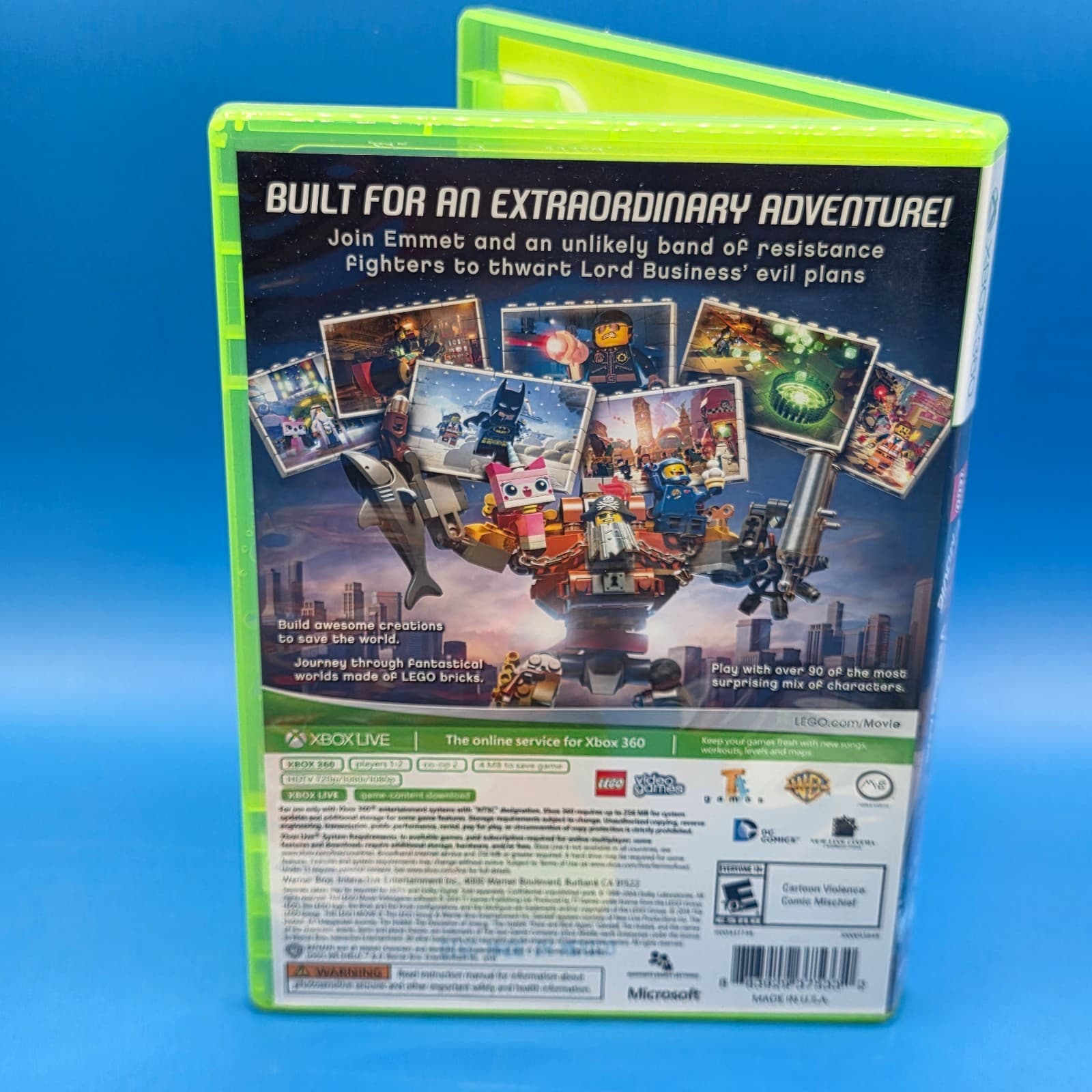 The LEGO Movie Video Game Xbox 360 - Complete CIB - Thumbnail 2