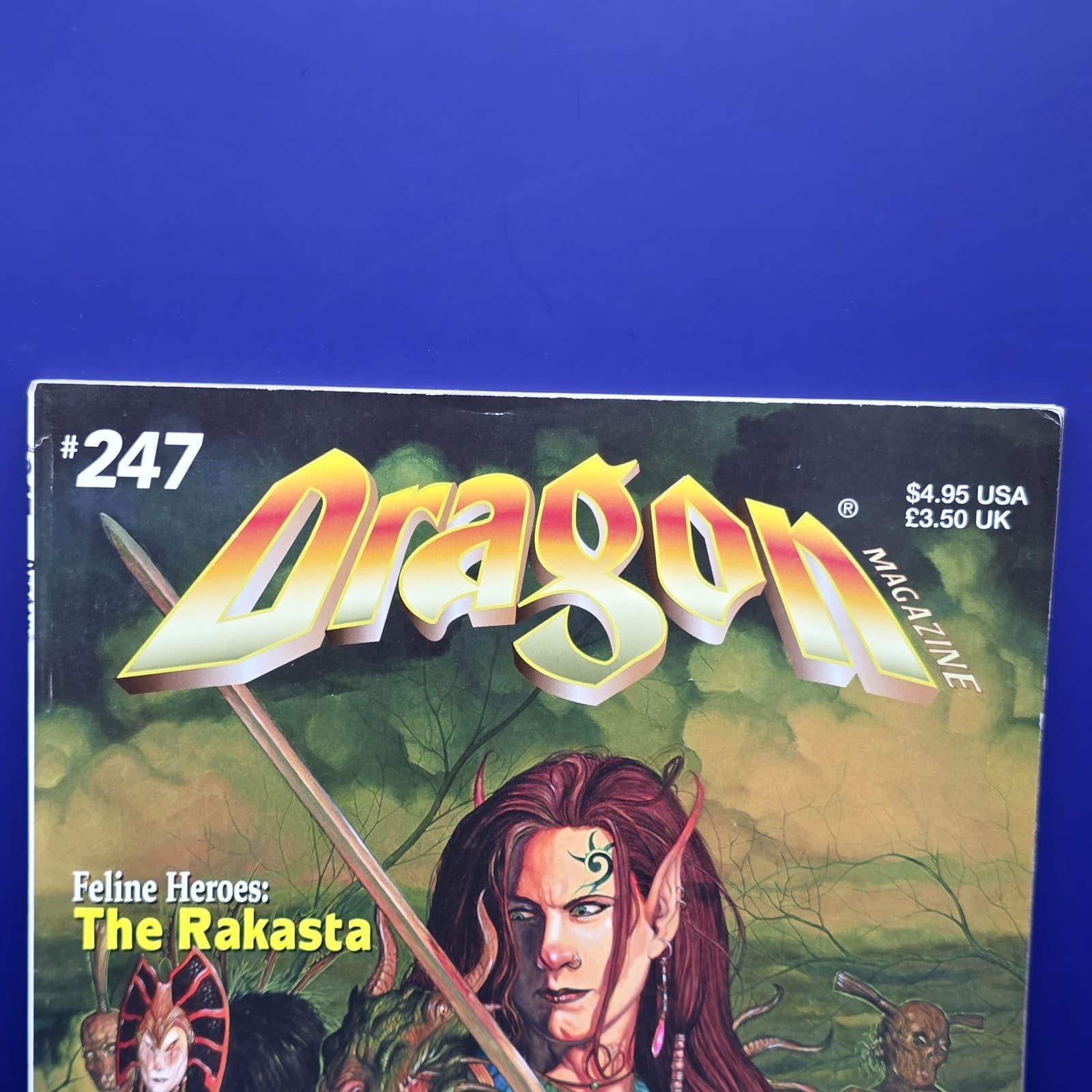 Dragon Magazine #247 - “Feline Heroes – The Rakasta” - Thumbnail 4